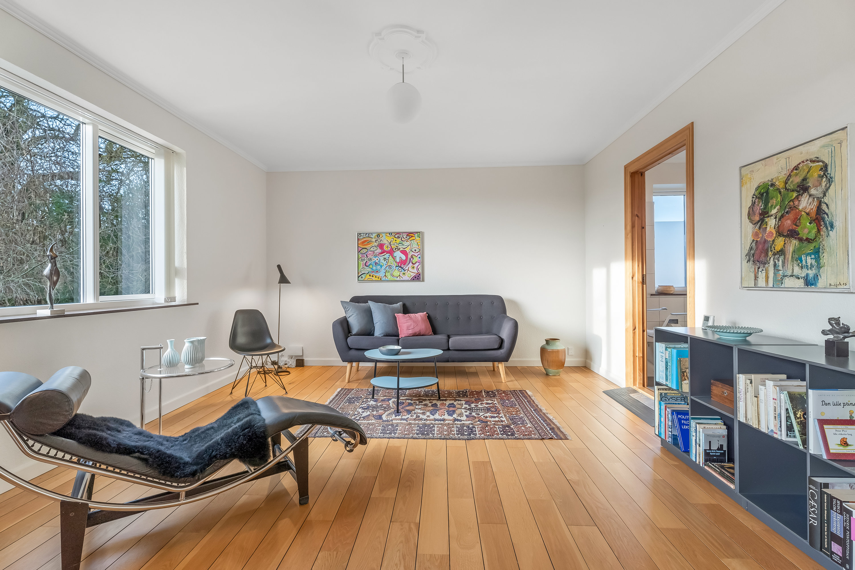 Fremhævet stue billede i fuldskærmstilstand. Billede af Bredevej 1, 4872 Idestrup