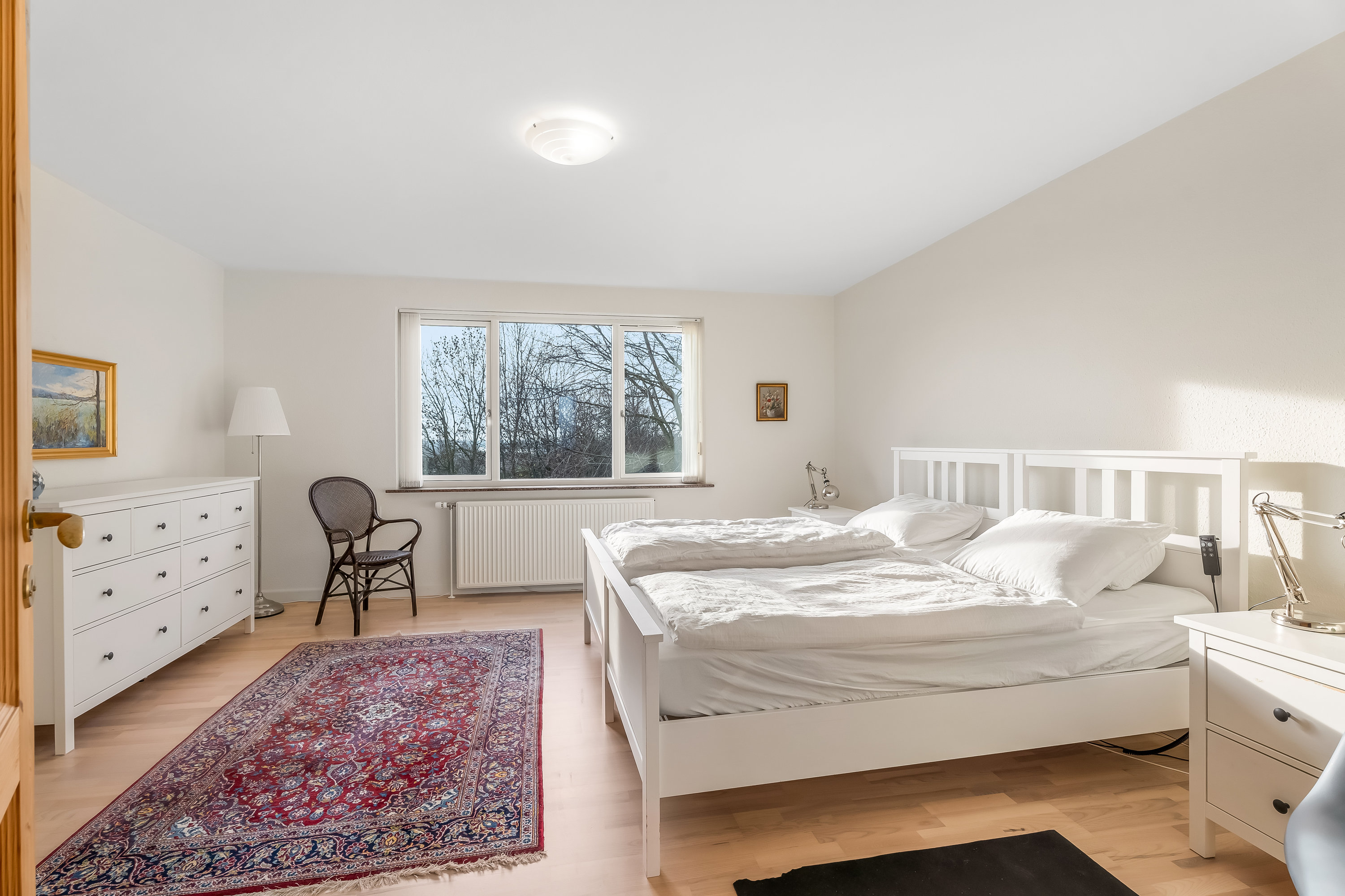 Fremhævet soveværelse billede i fuldskærmstilstand. Billede af Bredevej 1, 4872 Idestrup