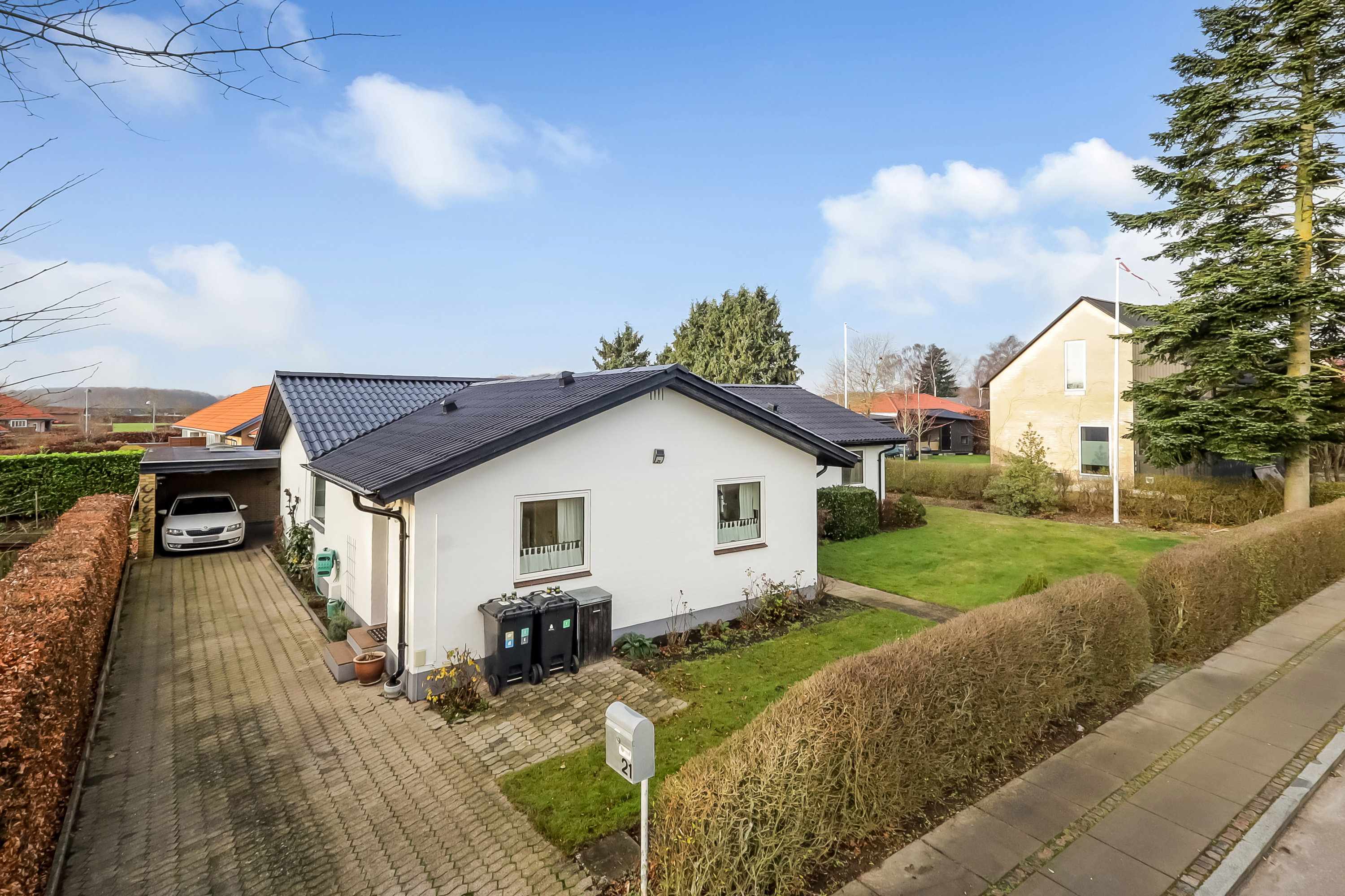 Fremhævet ejendommen billede i fuldskærmstilstand. Billede af Skårup Vestergade 21, 5881 Skårup Fyn