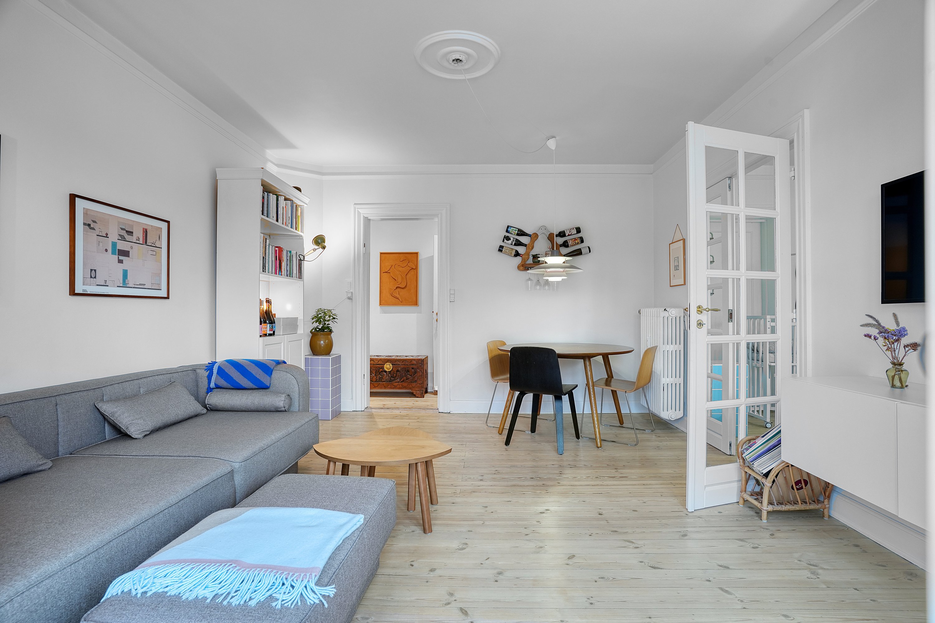 Miniaturebillede 1: stue. Billede af Kløverbladsgade 21, 2. th., 2500 Valby