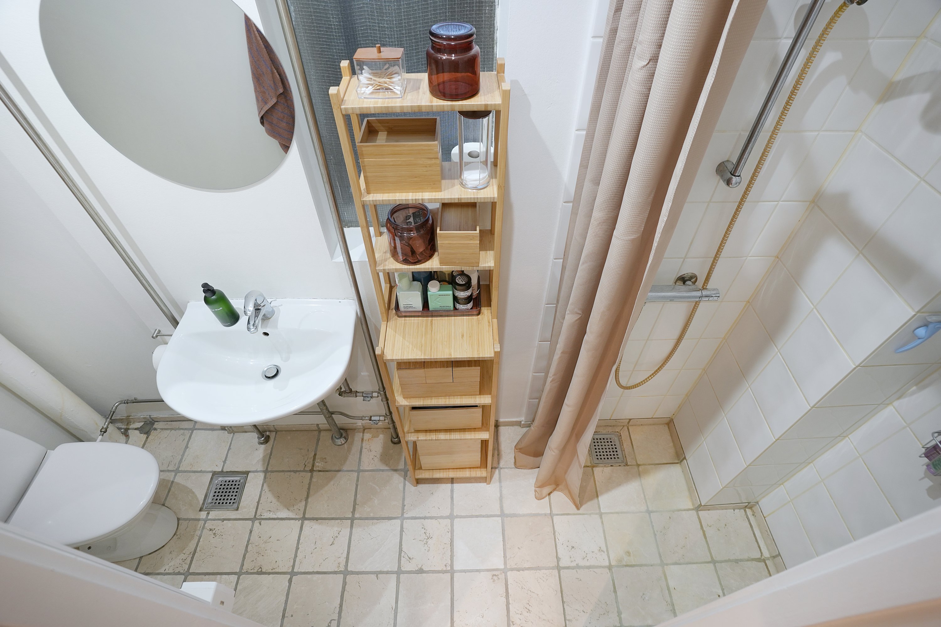 Fremhævet badeværelse billede i fuldskærmstilstand. Billede af Kløverbladsgade 21, 2. th., 2500 Valby