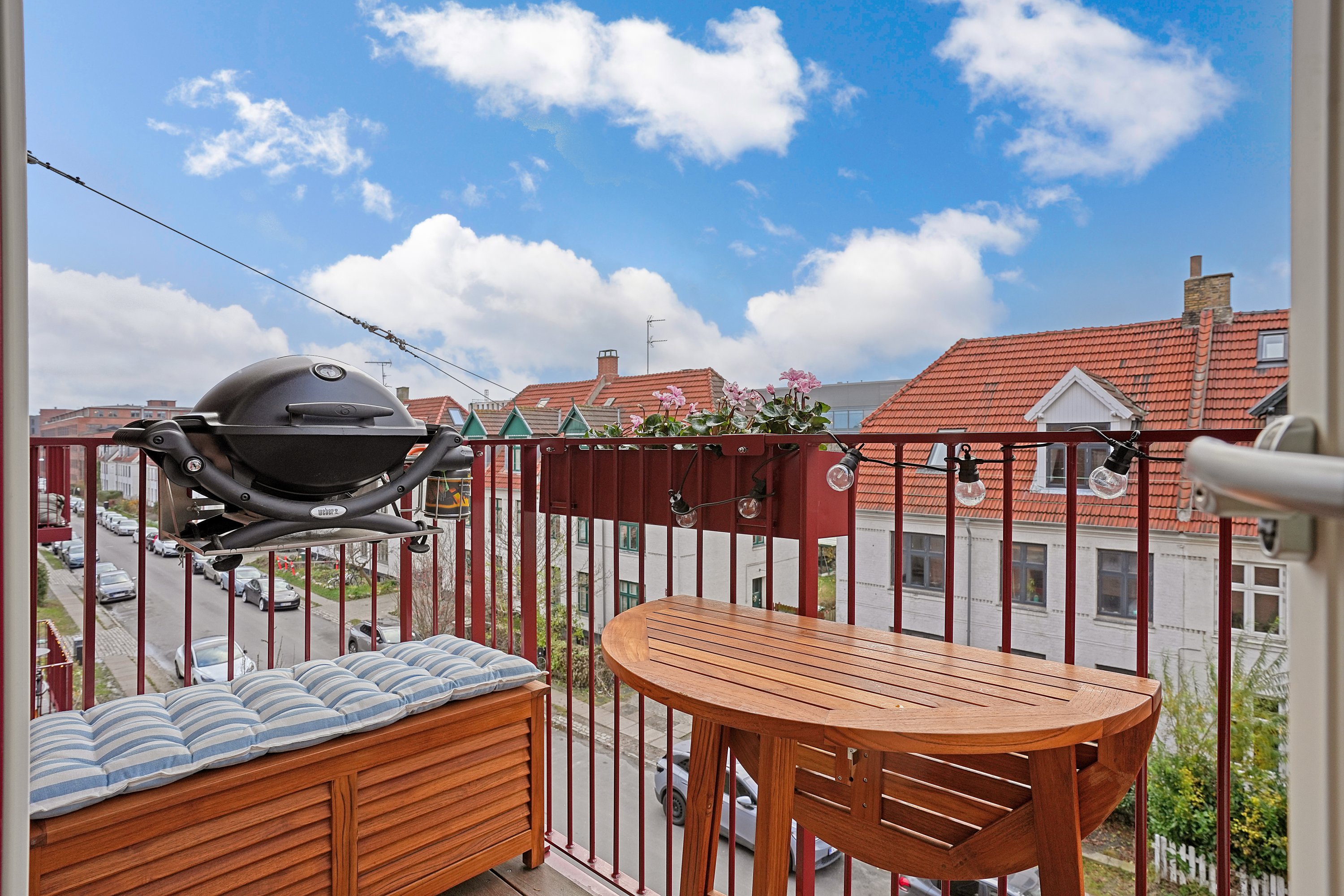 Fremhævet altan billede i fuldskærmstilstand. Billede af Kløverbladsgade 21, 2. th., 2500 Valby