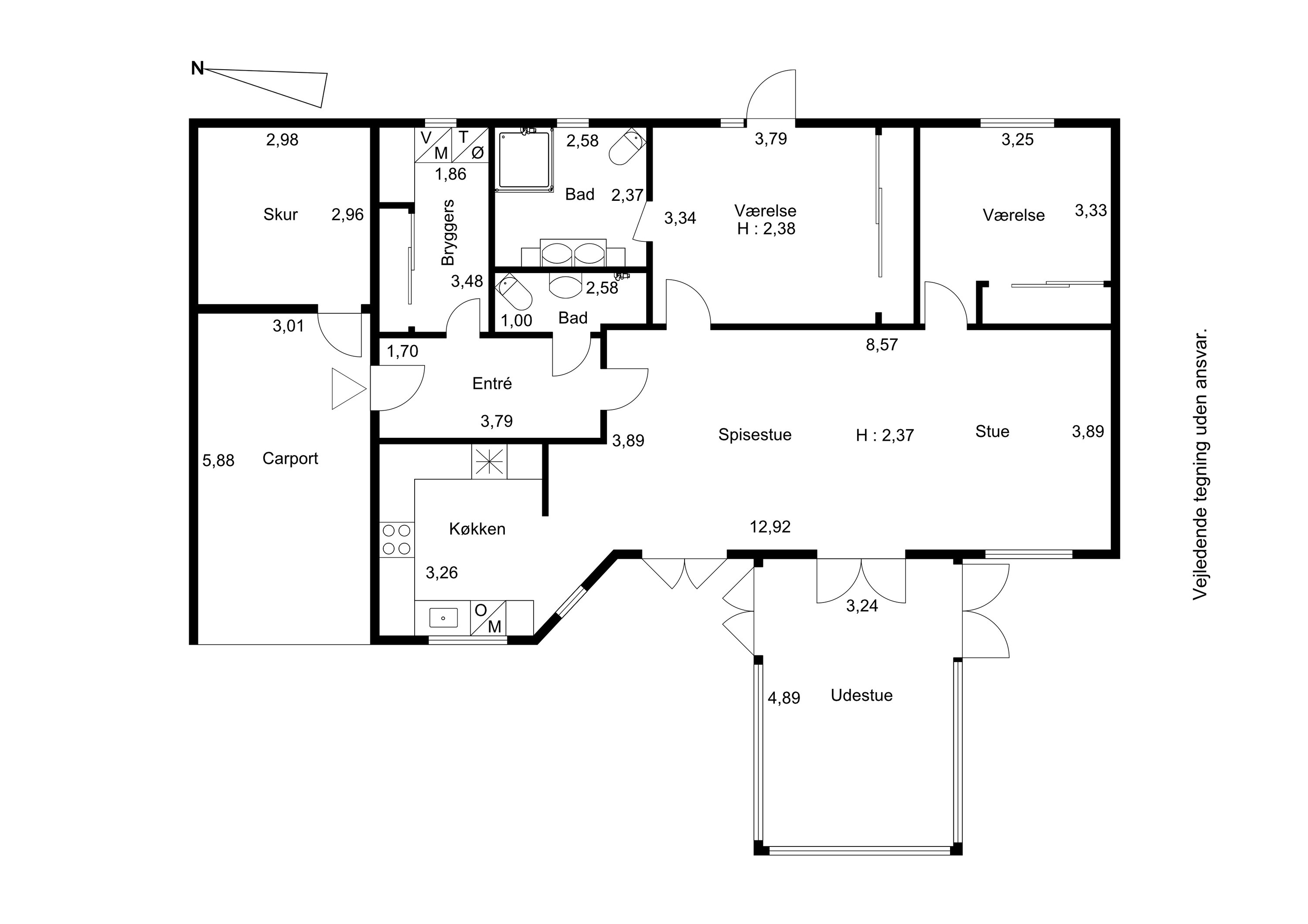 Plantegninger billede af Æblehaven 1, Strøby Egede, 4600 Køge