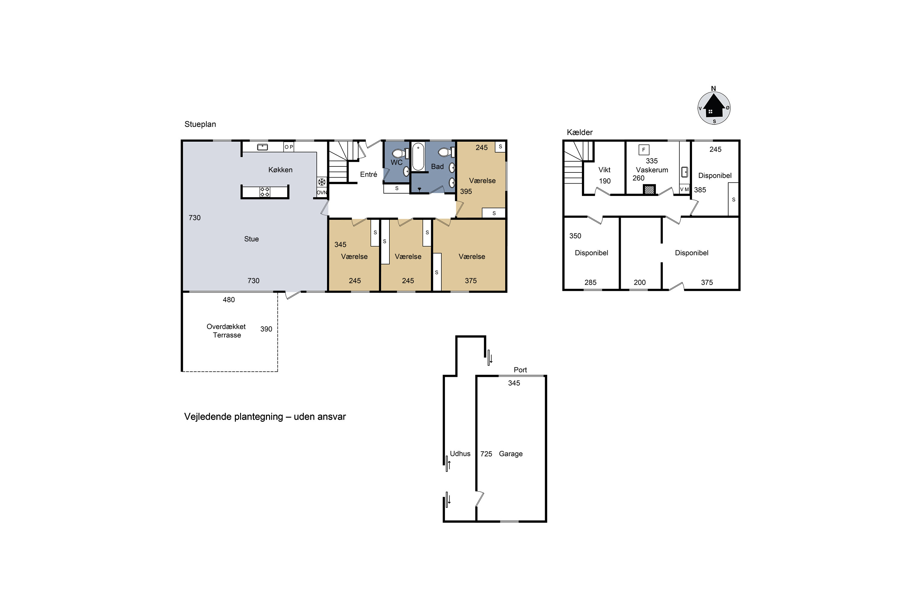 Plantegninger billede af Lyøvej 11, Vor Frue, 4000 Roskilde