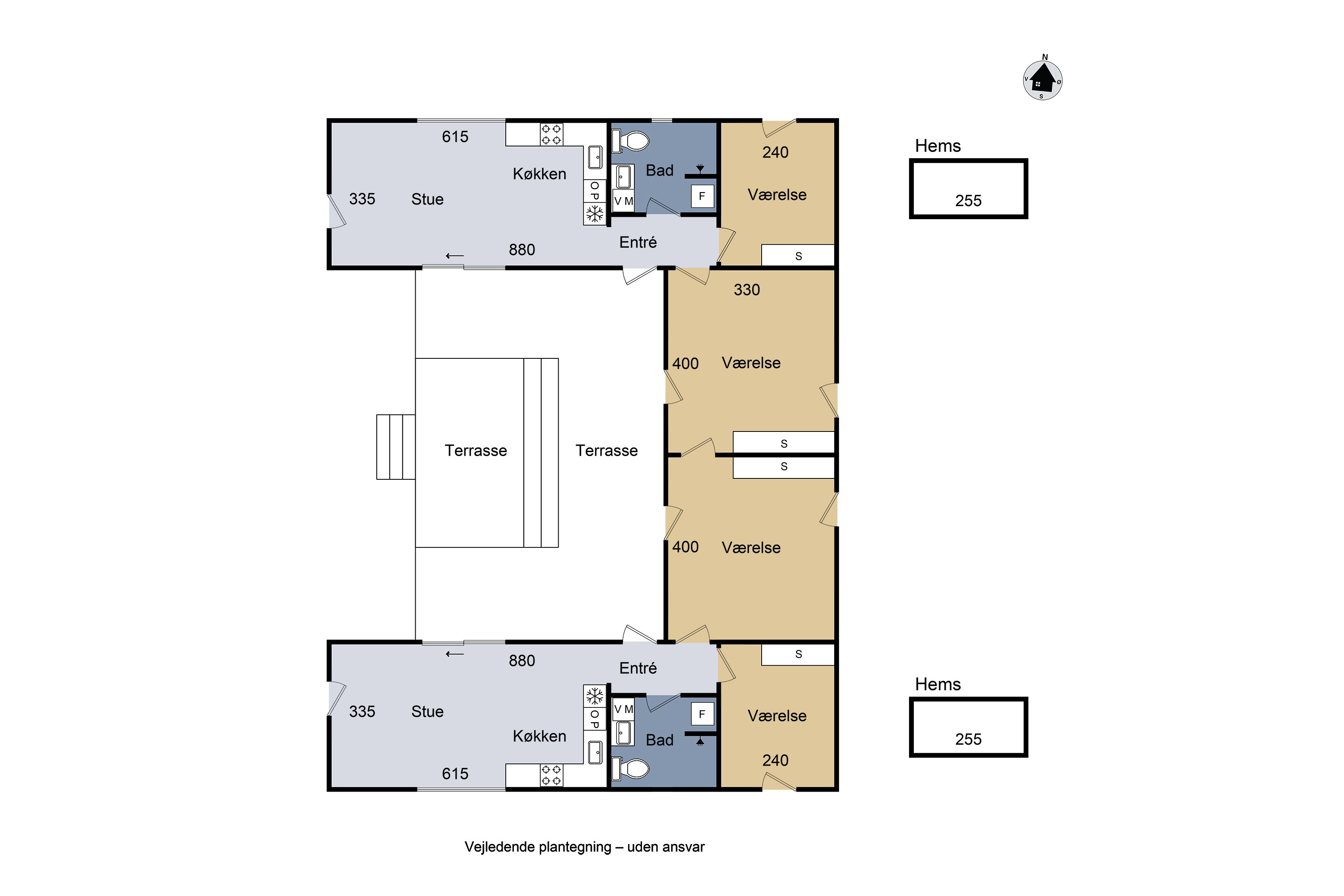 Plantegninger billede af Herredstoften 54, 4400 Kalundborg
