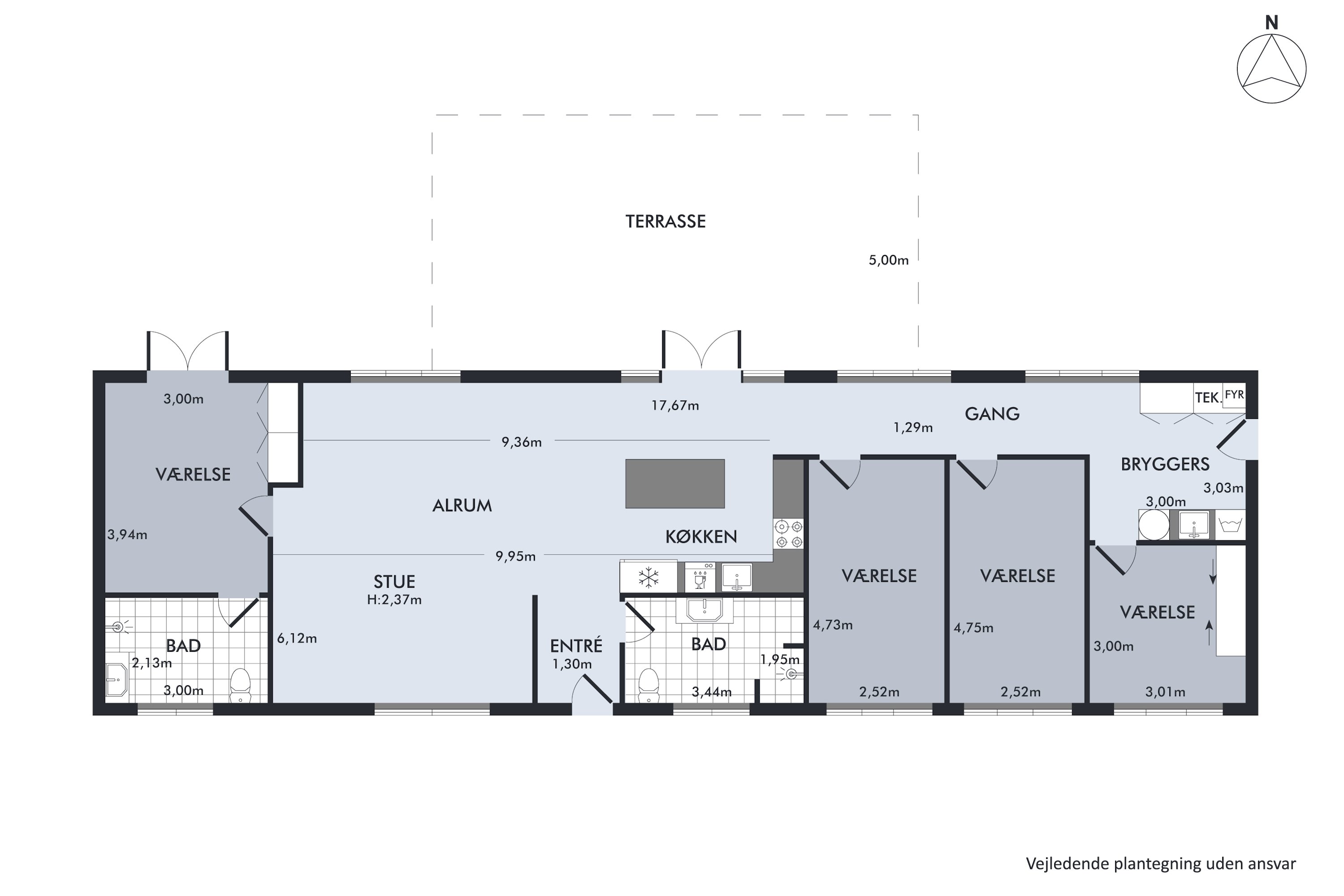 Plantegninger billede af Ved Lergravene 9, 2770 Kastrup