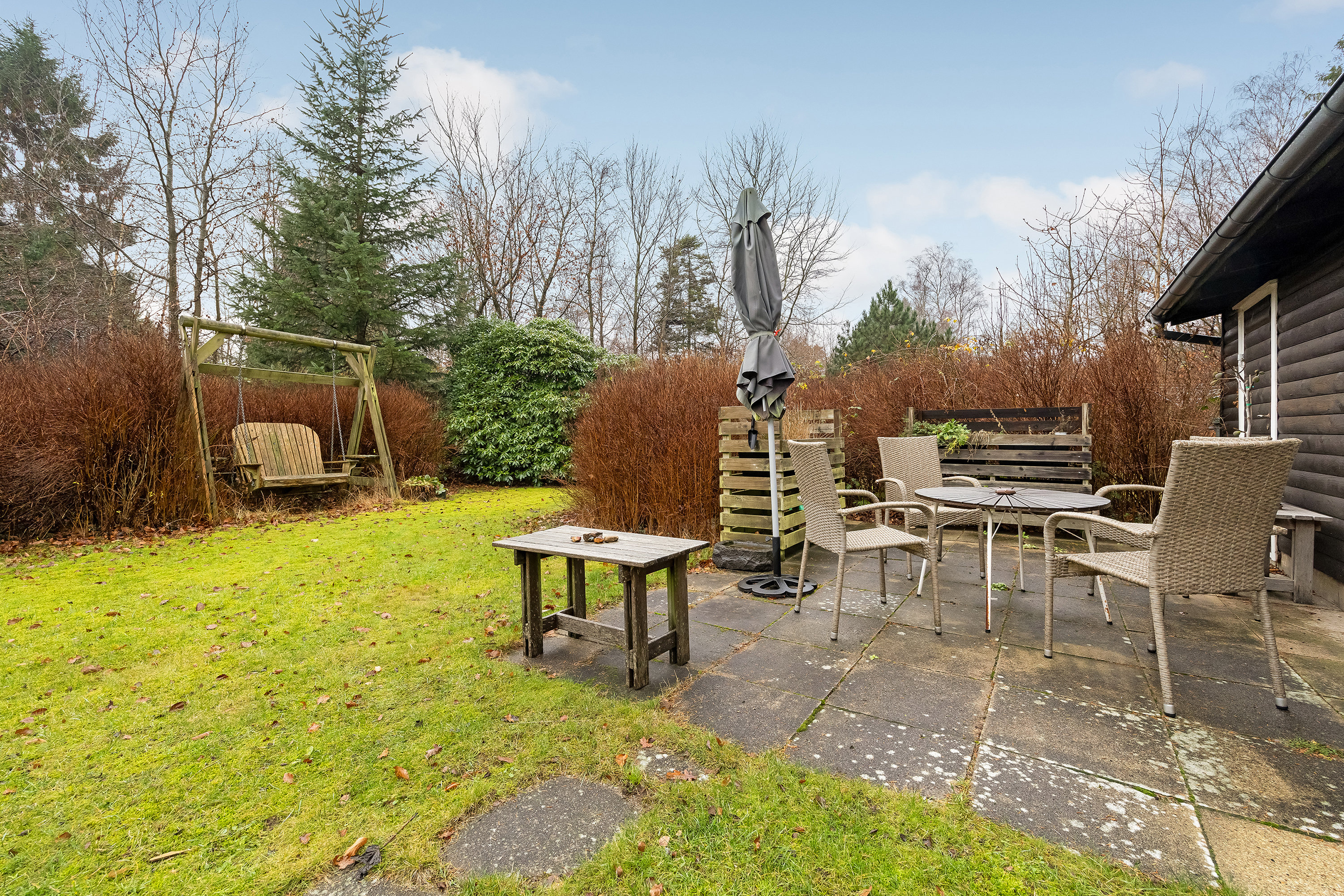 Fremhævet terrasse billede i fuldskærmstilstand. Billede af Tvede Linds Vej 3B, Tibirke Sand, 3300 Frederiksværk