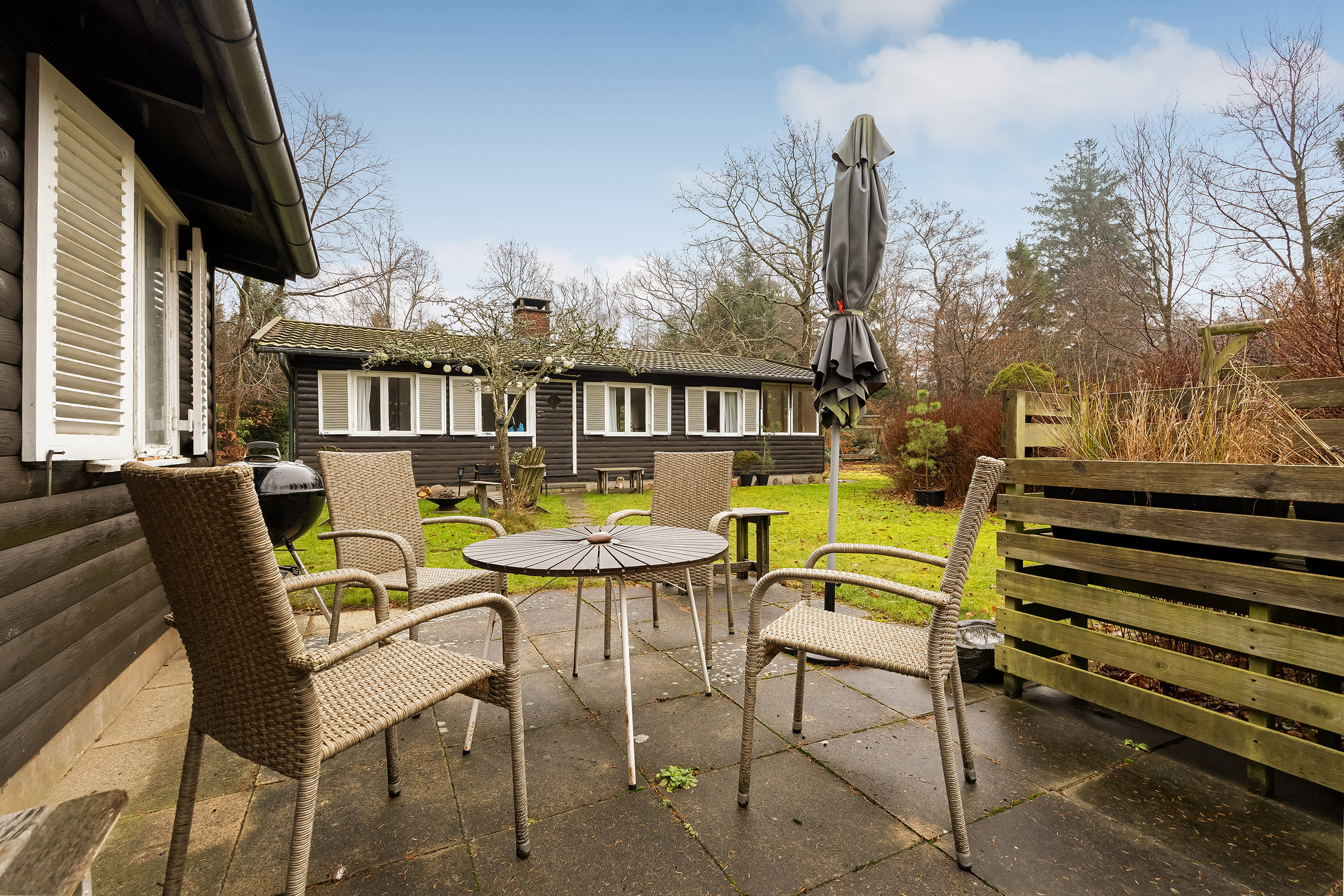 Fremhævet terrasse billede i fuldskærmstilstand. Billede af Tvede Linds Vej 3B, Tibirke Sand, 3300 Frederiksværk