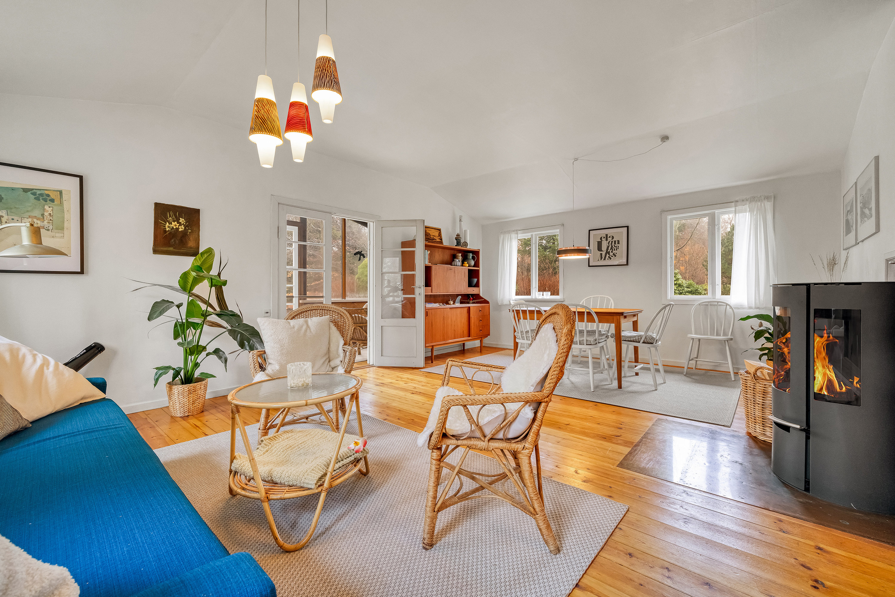 Miniaturebillede 1: stue. Billede af Tvede Linds Vej 3B, Tibirke Sand, 3300 Frederiksværk