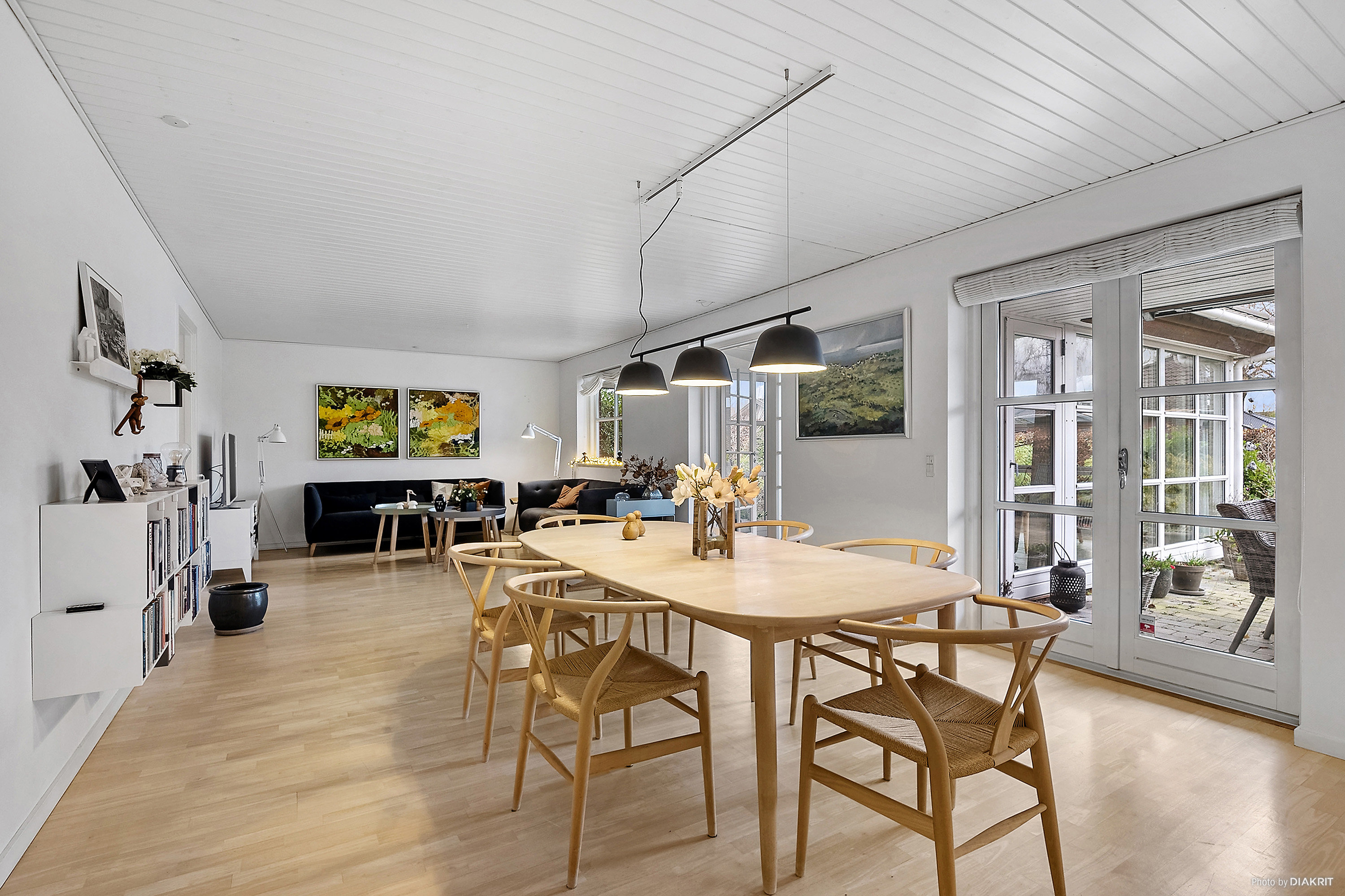 Fremhævet spisestue billede i fuldskærmstilstand. Billede af Æblehaven 1, Strøby Egede, 4600 Køge