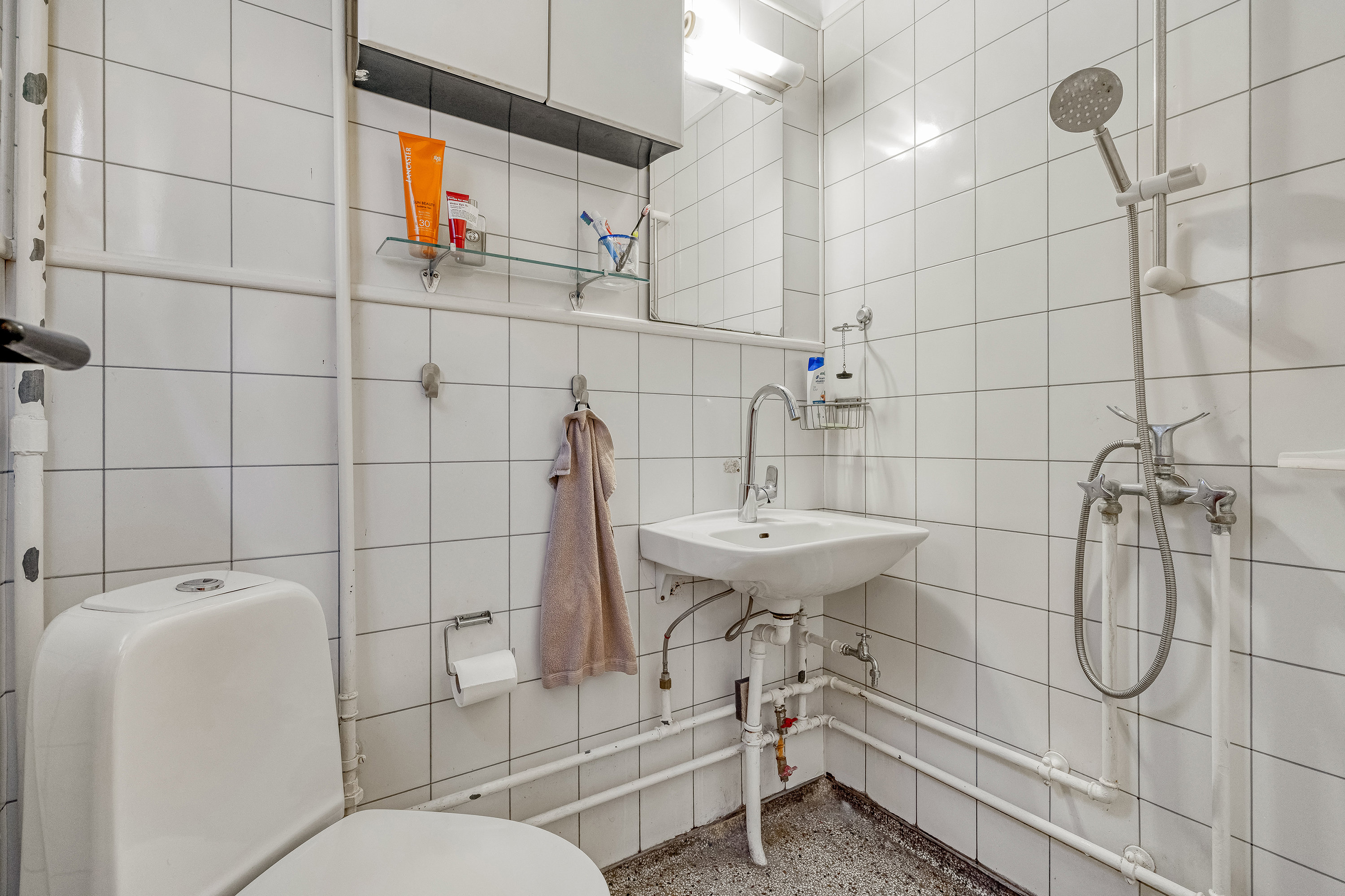 Fremhævet badeværelse billede i fuldskærmstilstand. Billede af Tvede Linds Vej 3B, Tibirke Sand, 3300 Frederiksværk