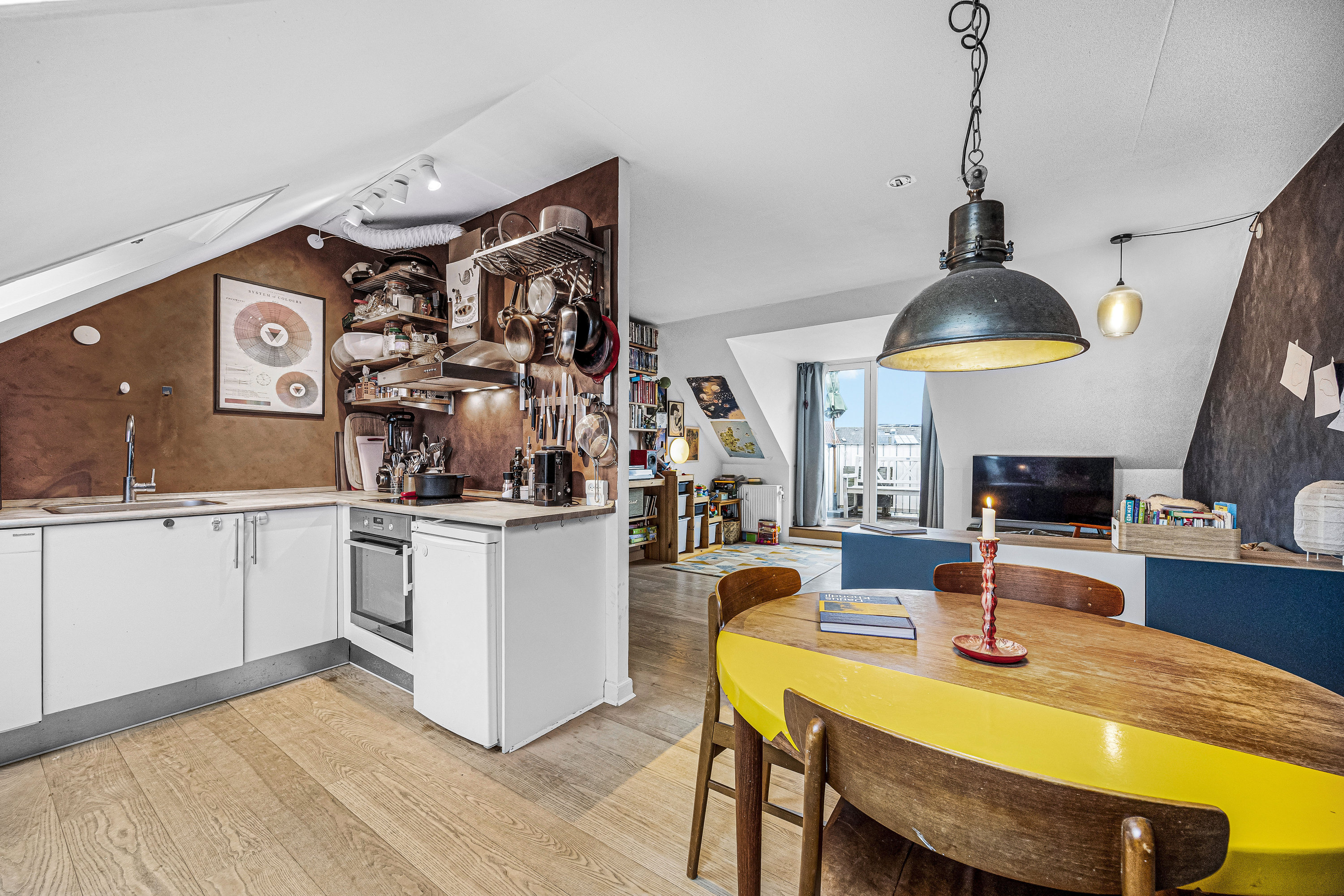 Fremhævet  billede i fuldskærmstilstand. Billede af Frederiksborgvej 13, 5. th., 2400 København NV