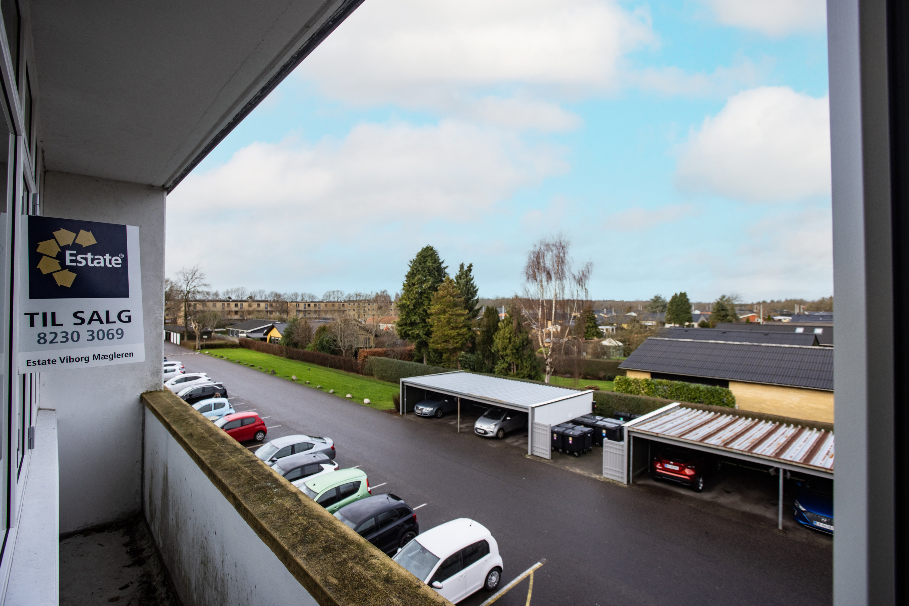 Fremhævet altan billede i fuldskærmstilstand. Billede af Pebermyntevej 3, 2. th., 8800 Viborg