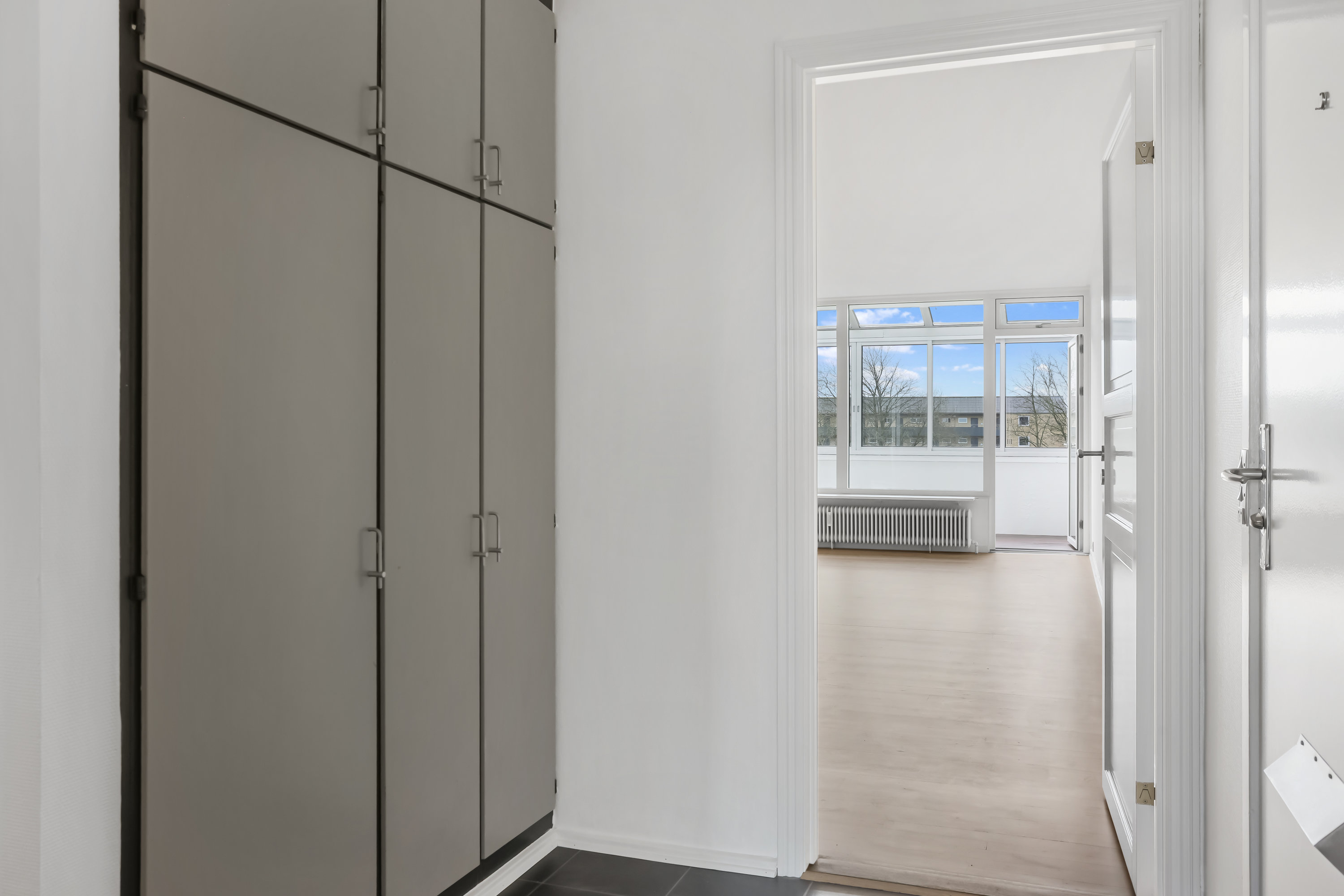 Fremhævet gang billede i fuldskærmstilstand. Billede af Pebermyntevej 3, 2. th., 8800 Viborg