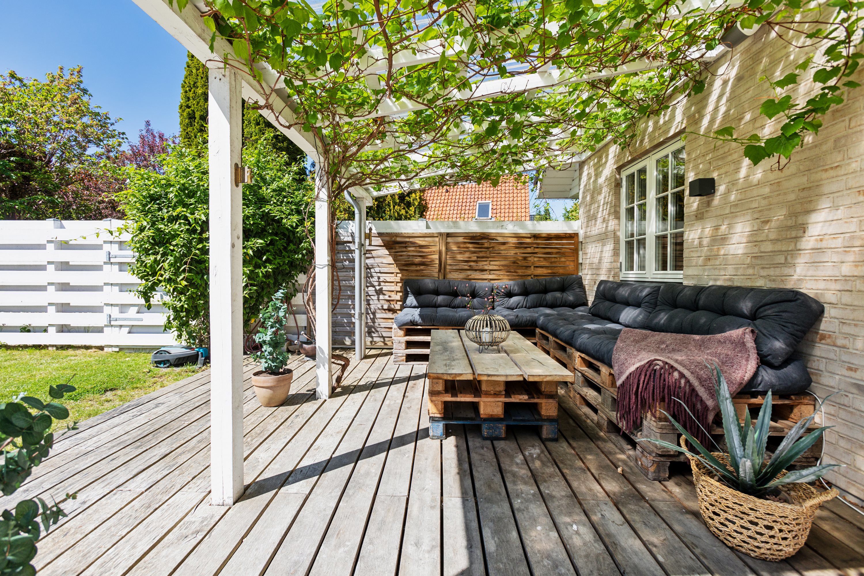 Fremhævet terrasse billede i fuldskærmstilstand. Billede af Kildevej 31A, 2960 Rungsted Kyst