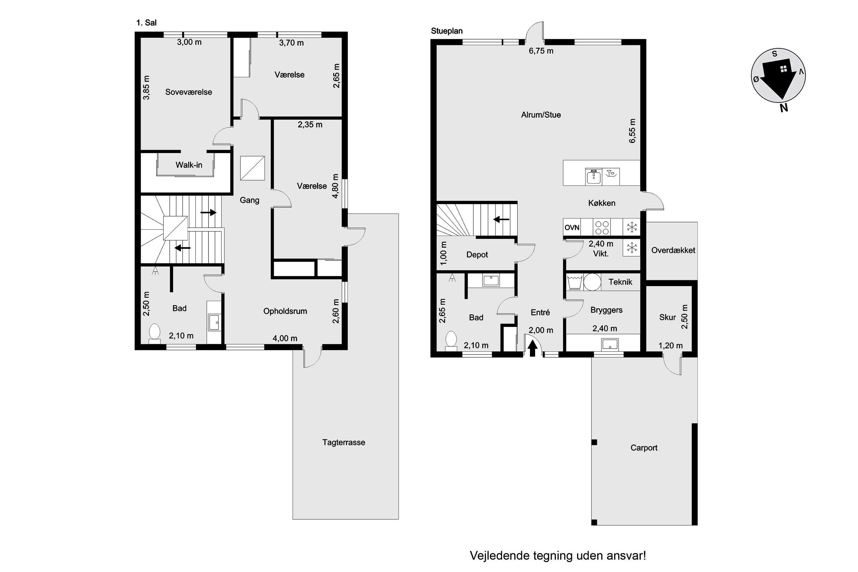 Plantegninger billede af Alstrup Søsti 34, 7500 Holstebro