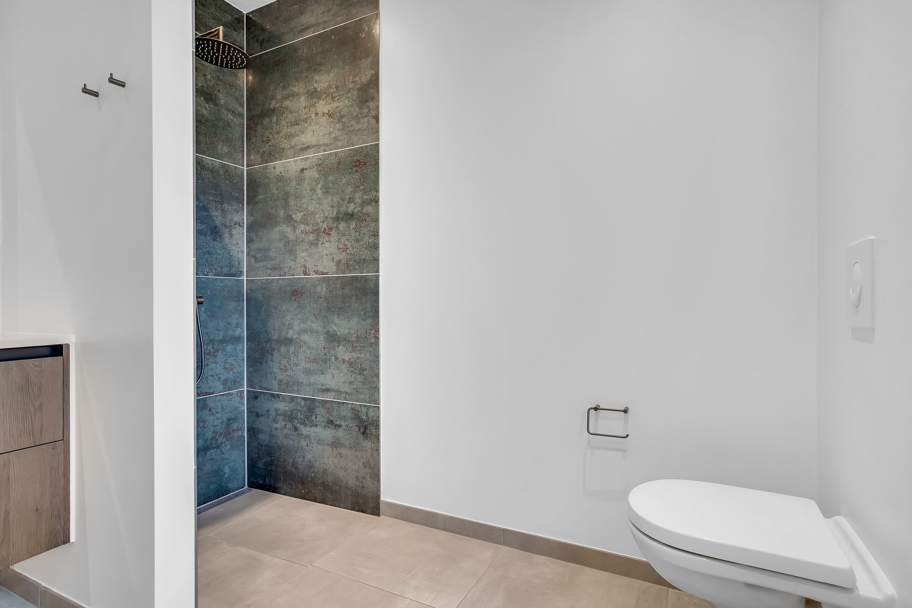 Fremhævet badeværelse billede i fuldskærmstilstand. Billede af Alstrup Søsti 36, 7500 Holstebro