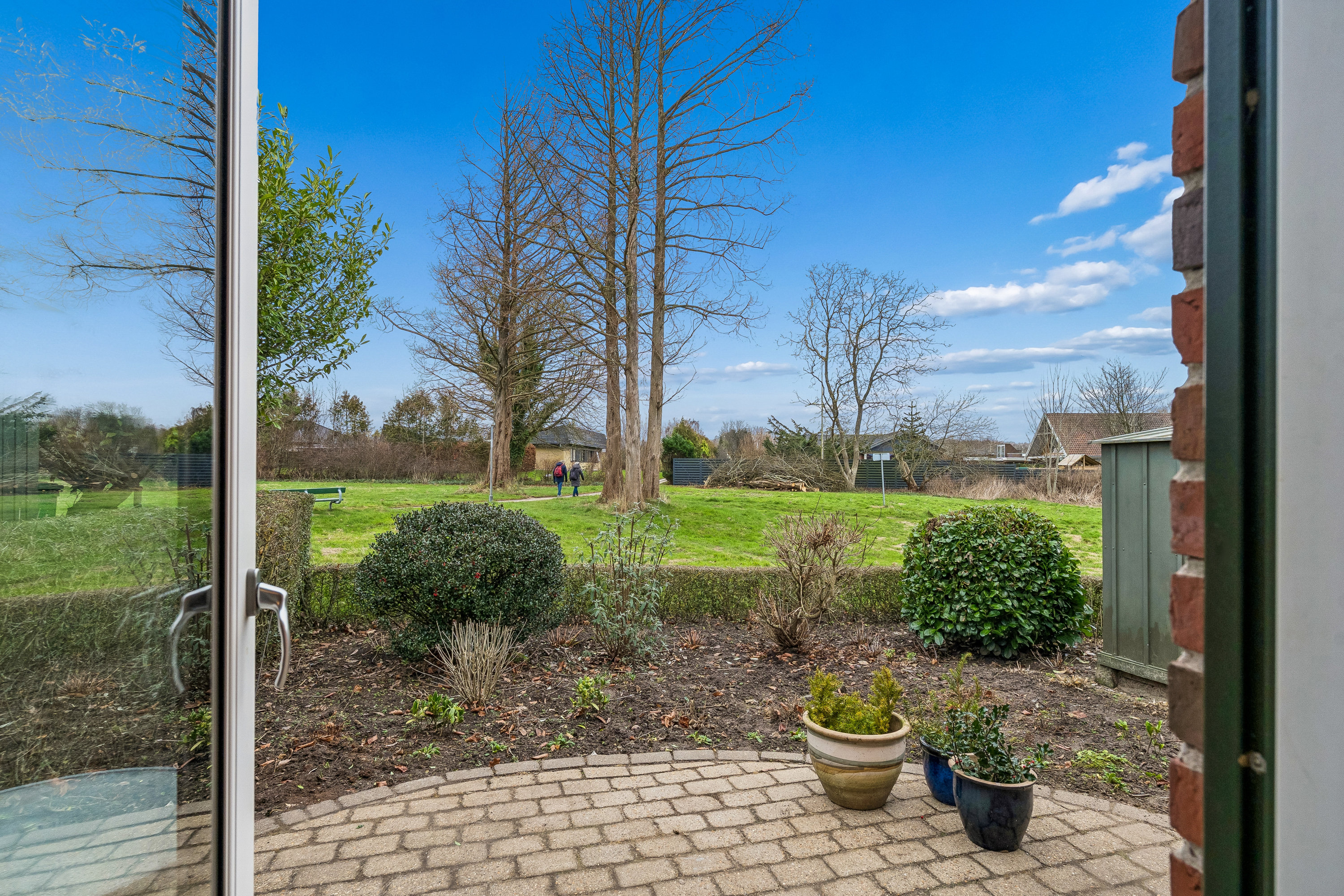 Fremhævet terrasse billede i fuldskærmstilstand. Billede af Bøgelunden 15, 8722 Hedensted