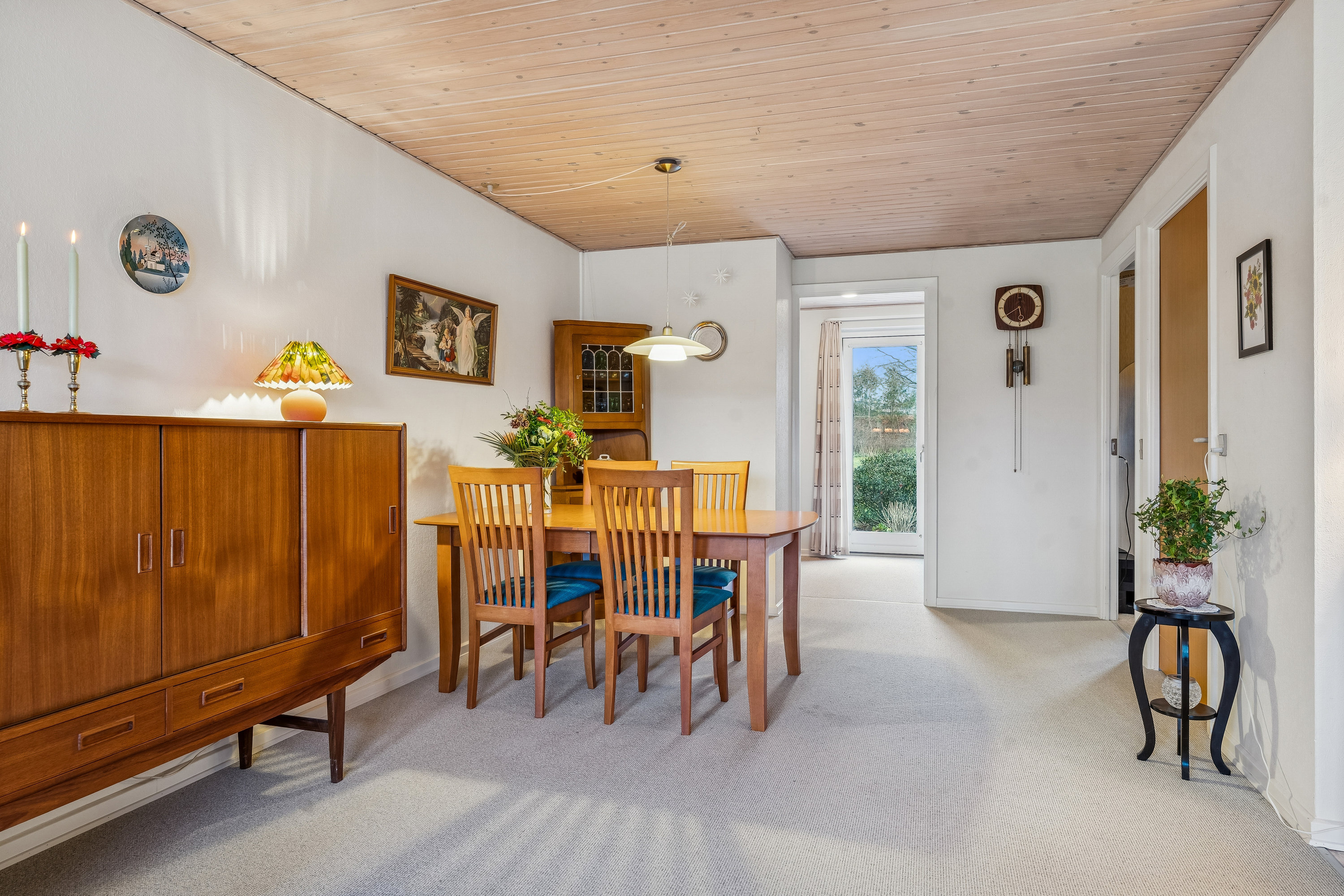 Fremhævet spisestue billede i fuldskærmstilstand. Billede af Bøgelunden 15, 8722 Hedensted