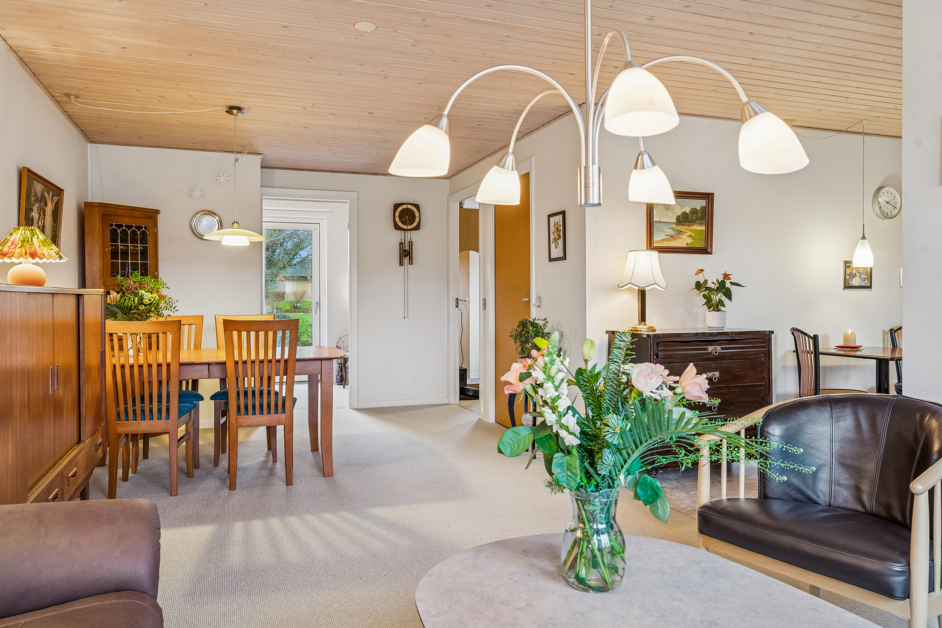 Fremhævet spisestue billede i fuldskærmstilstand. Billede af Bøgelunden 15, 8722 Hedensted