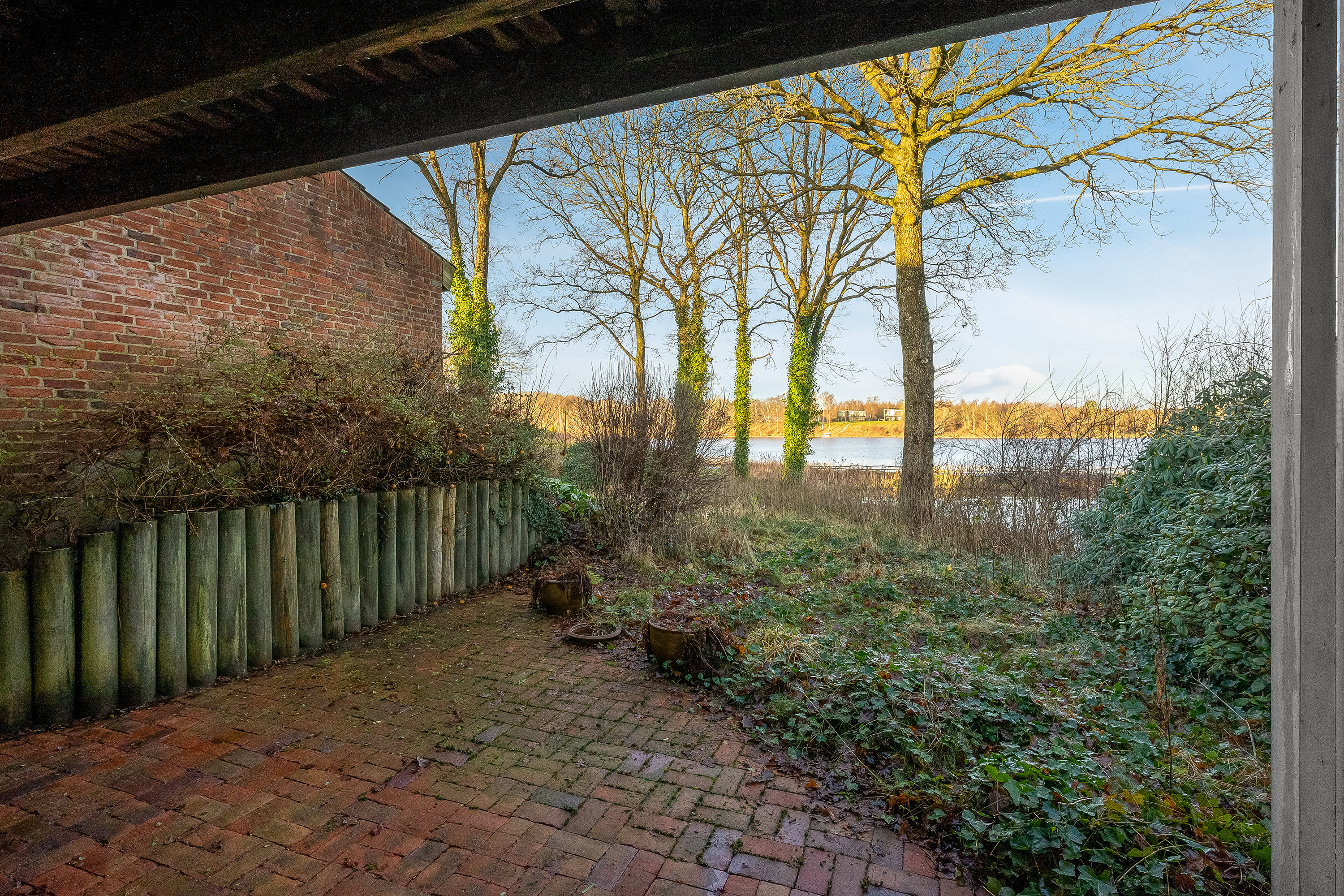 Fremhævet overdækket terrasse billede i fuldskærmstilstand. Billede af Egevej 5, Mejdal, 7500 Holstebro