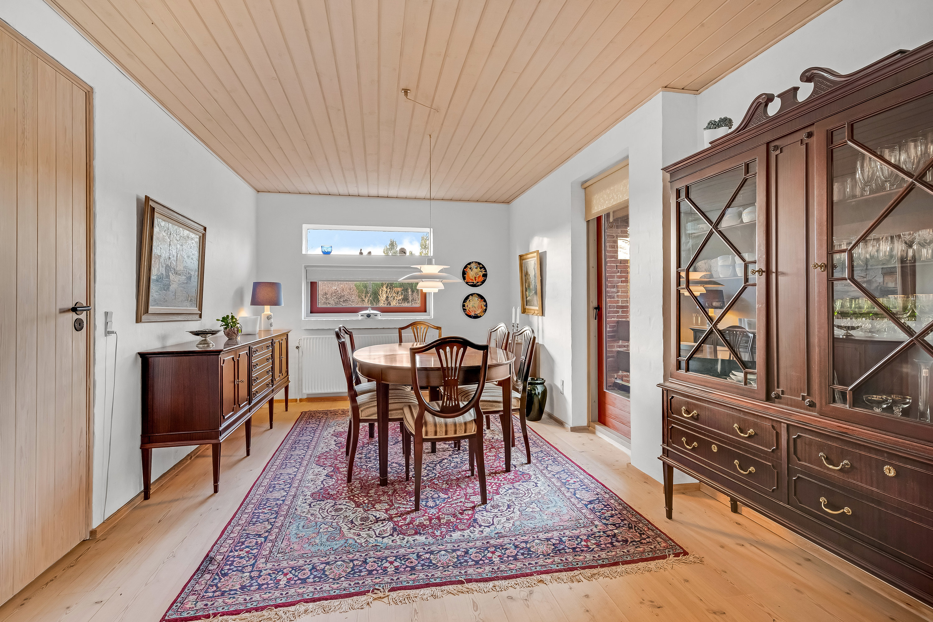 Fremhævet spisestue billede i fuldskærmstilstand. Billede af Egevej 5, Mejdal, 7500 Holstebro