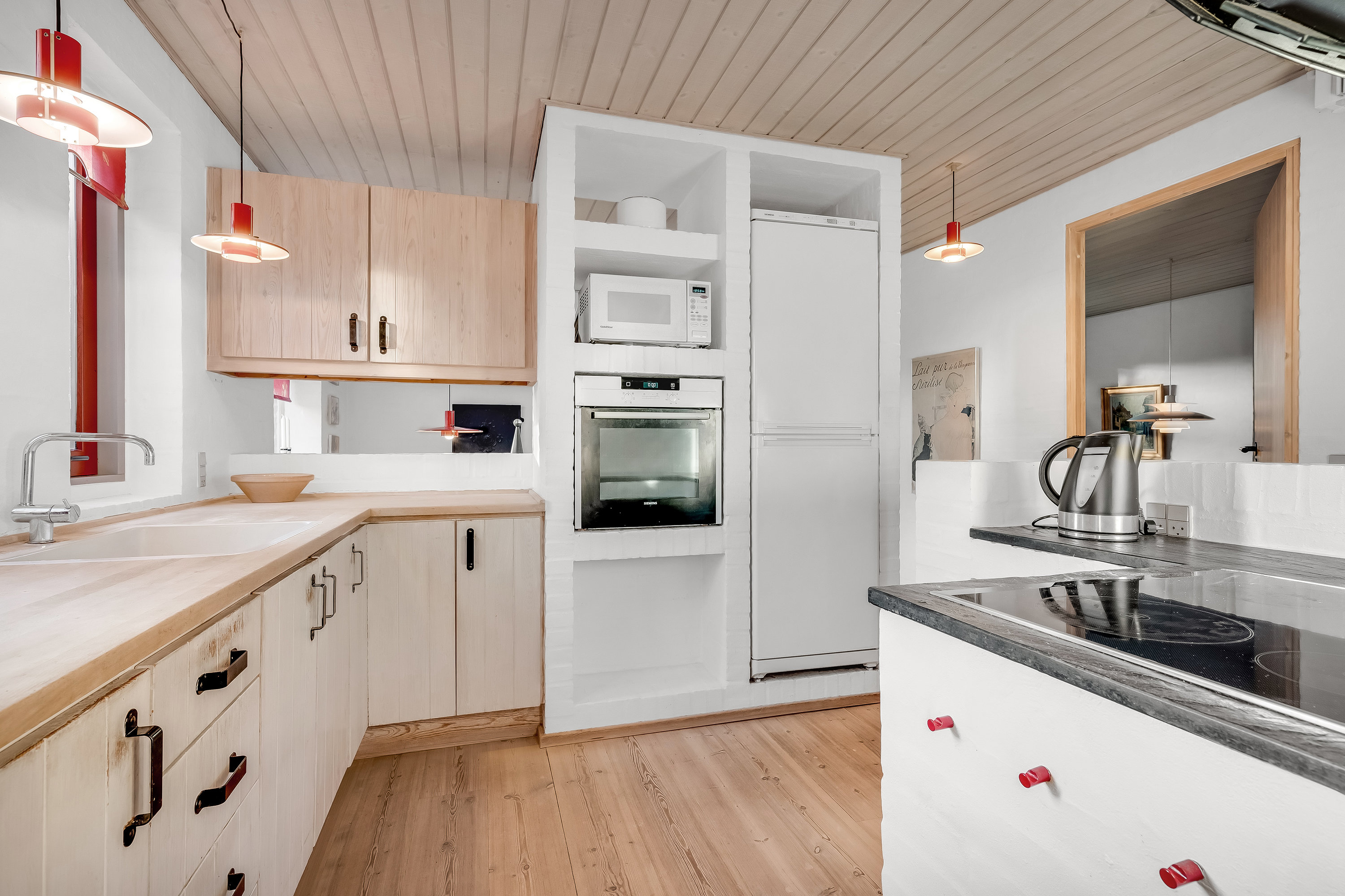 Fremhævet køkken billede i fuldskærmstilstand. Billede af Egevej 5, Mejdal, 7500 Holstebro