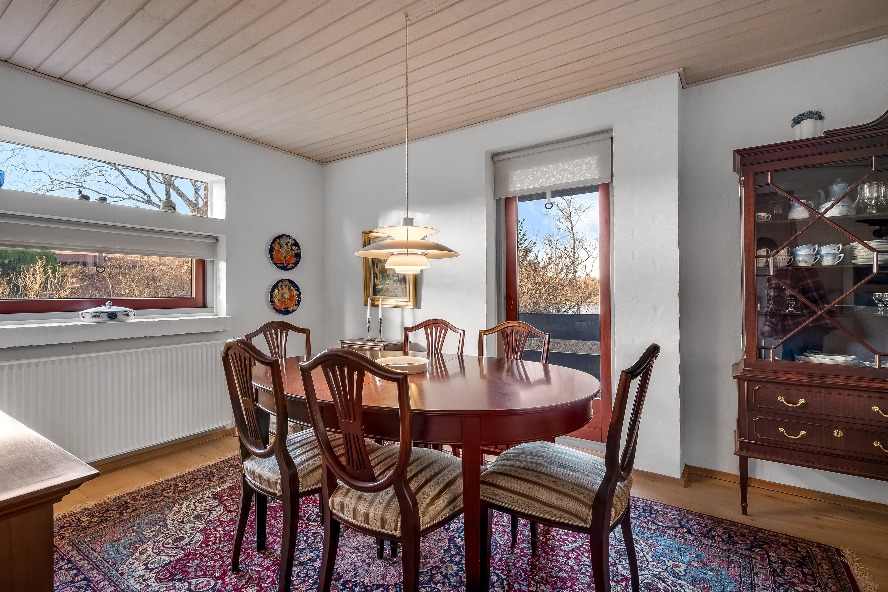 Fremhævet spisestue billede i fuldskærmstilstand. Billede af Egevej 5, Mejdal, 7500 Holstebro