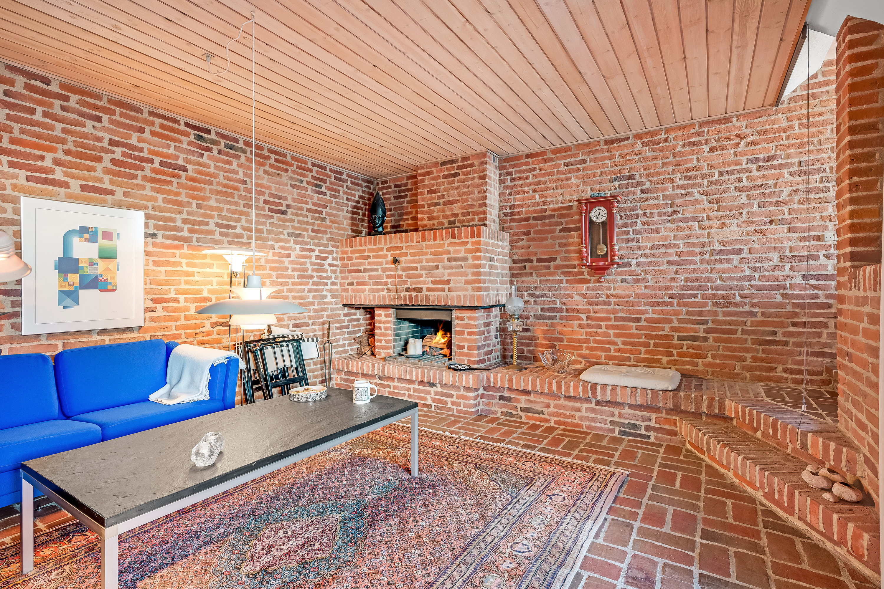 Fremhævet stue billede i fuldskærmstilstand. Billede af Egevej 5, Mejdal, 7500 Holstebro