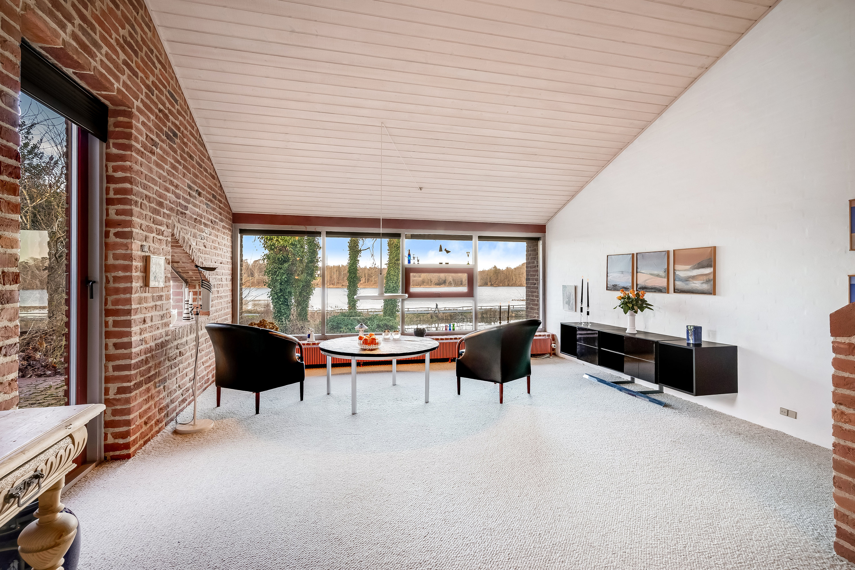 Fremhævet stue billede i fuldskærmstilstand. Billede af Egevej 5, Mejdal, 7500 Holstebro