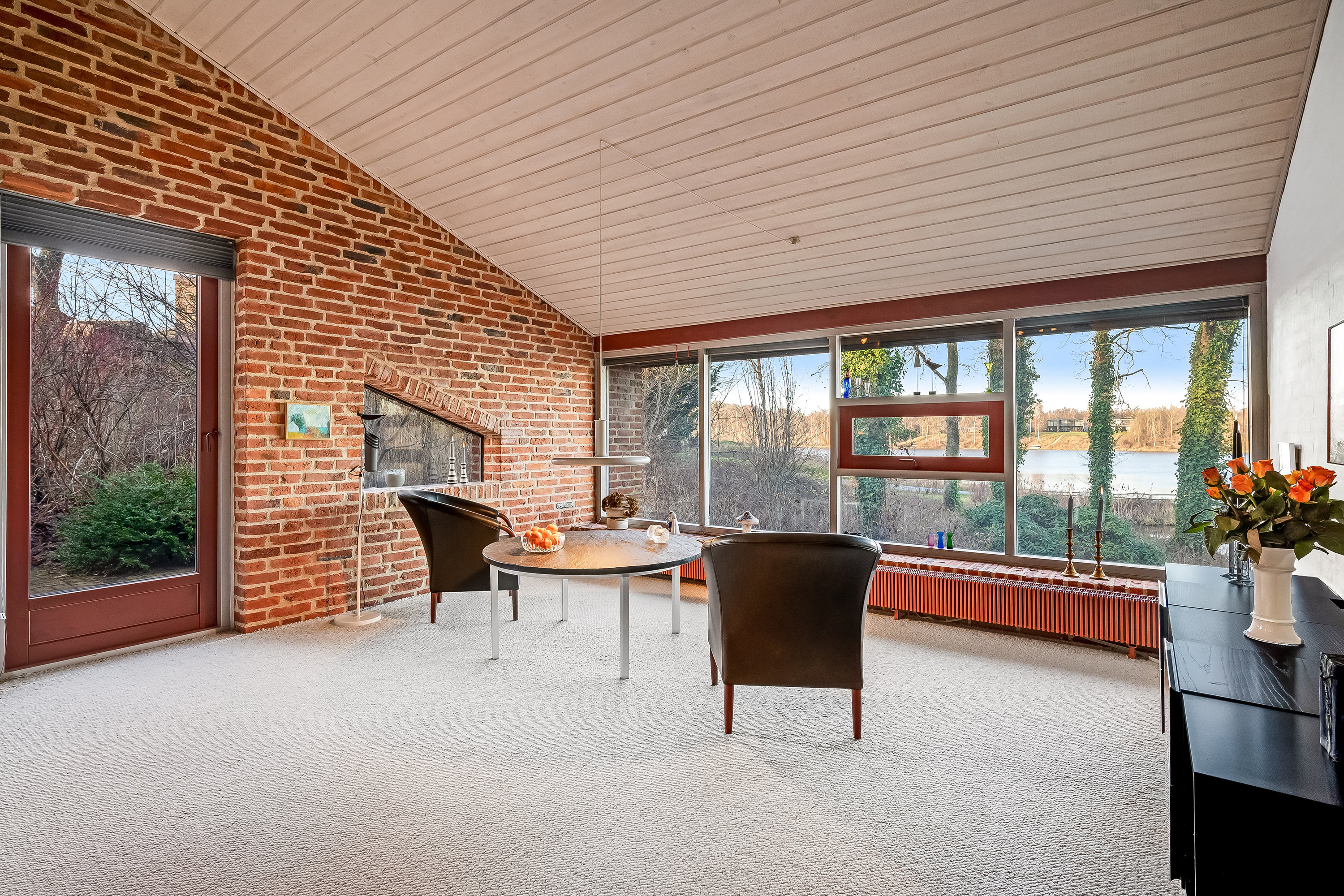 Fremhævet stue billede i fuldskærmstilstand. Billede af Egevej 5, Mejdal, 7500 Holstebro