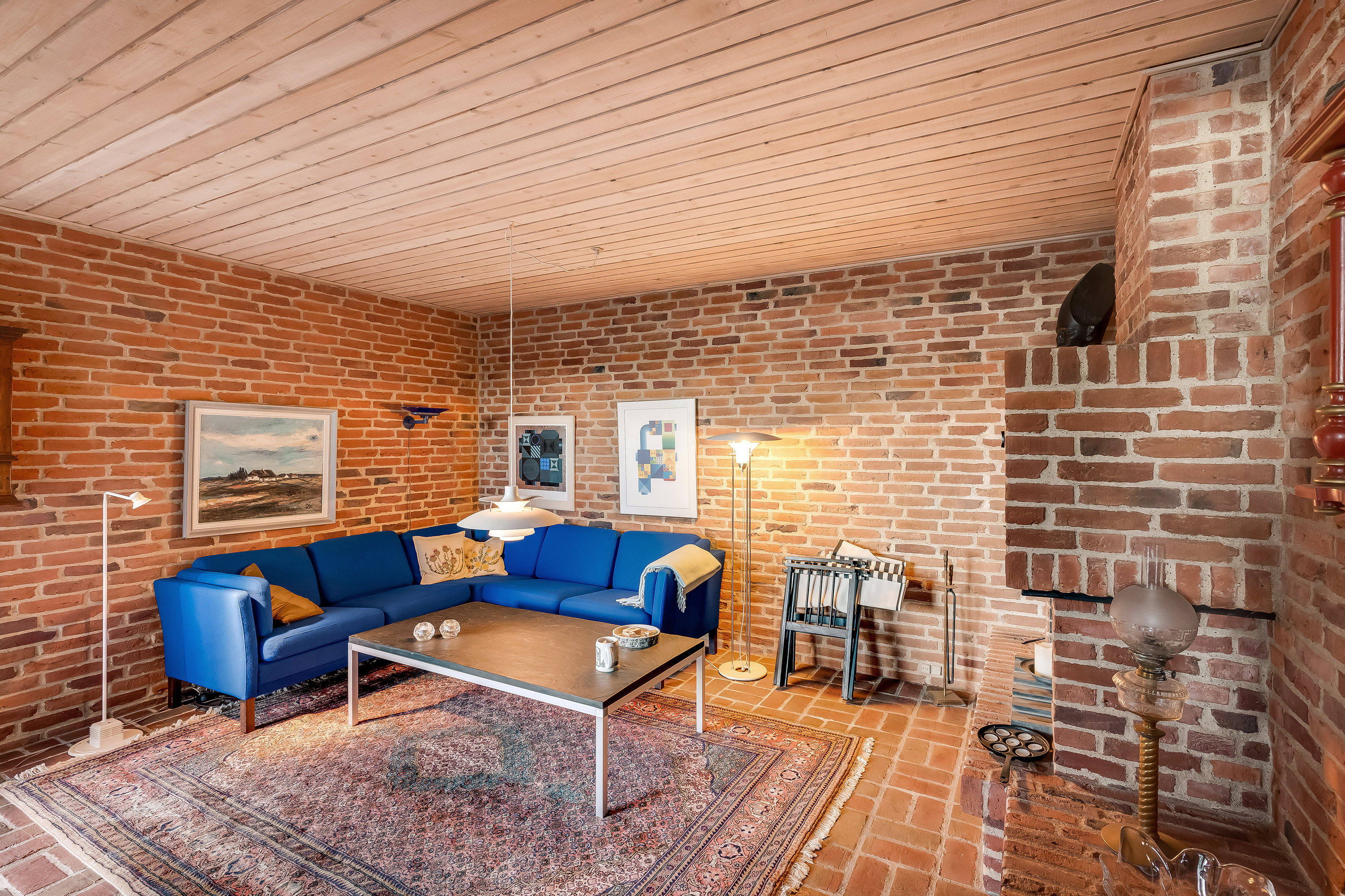 Fremhævet stue billede i fuldskærmstilstand. Billede af Egevej 5, Mejdal, 7500 Holstebro