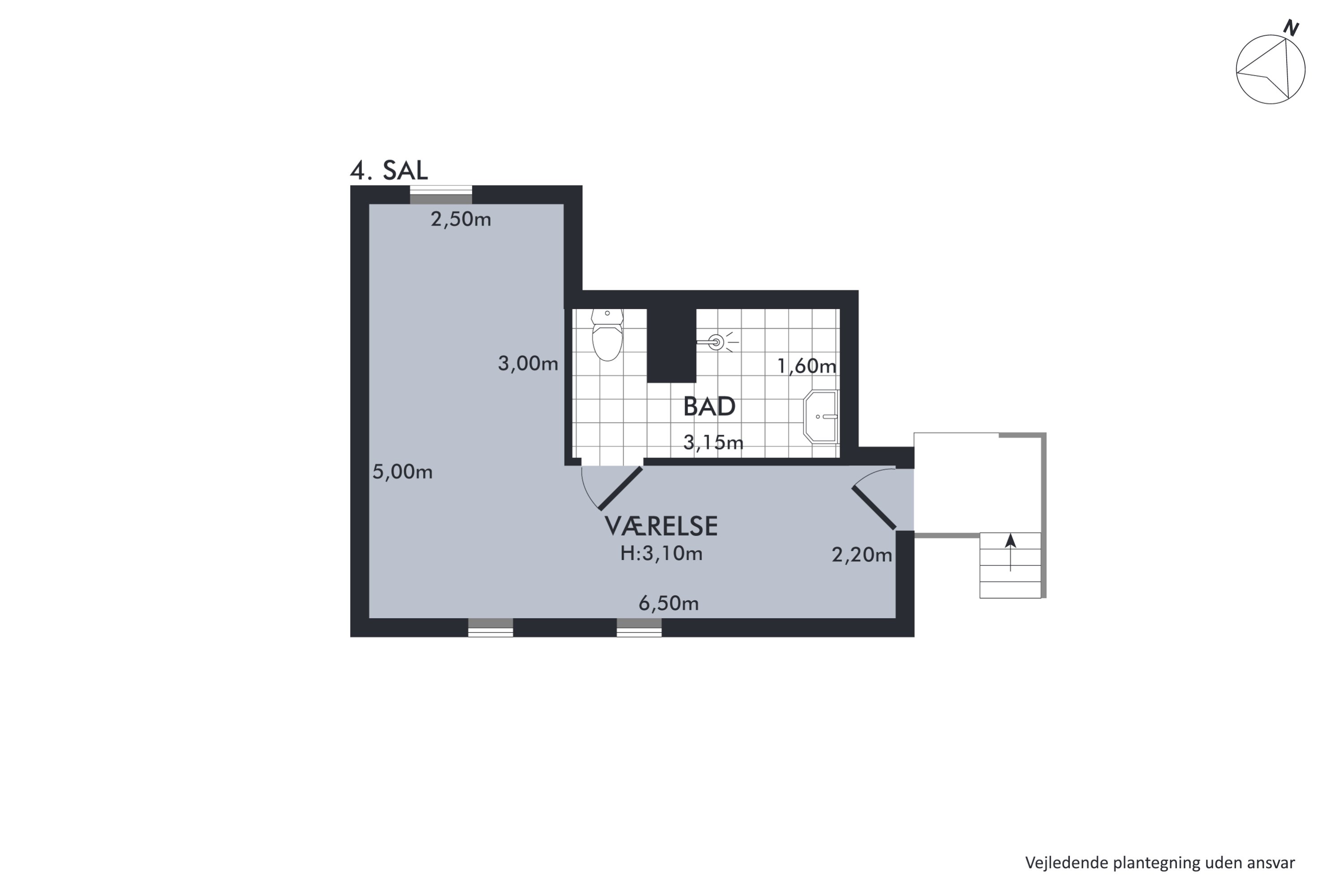 Plantegninger billede af Sværtegade 7, 3., 1118 København K