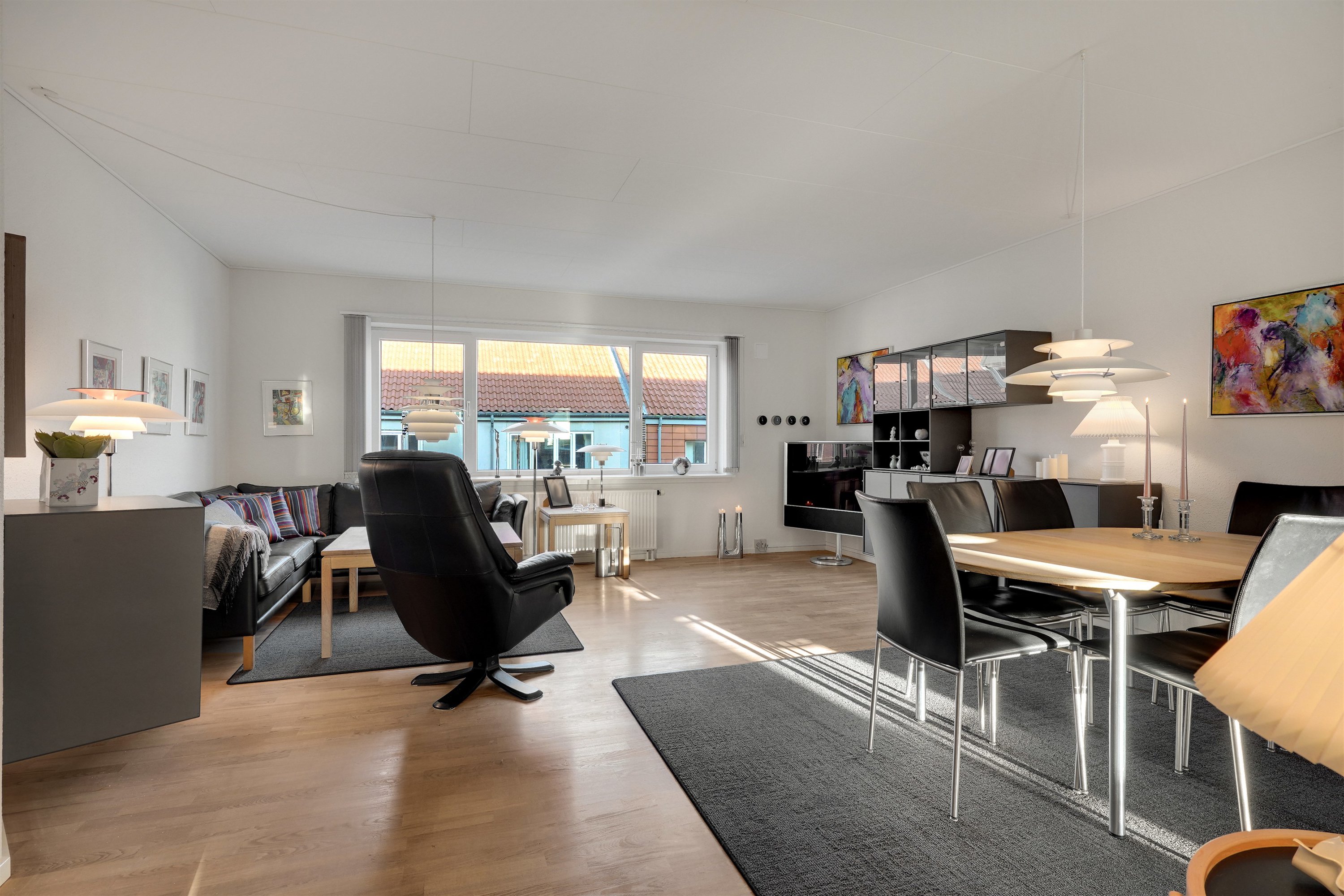 Fremhævet stue billede i fuldskærmstilstand. Billede af Østergade 20, 3. 20., 6700 Esbjerg