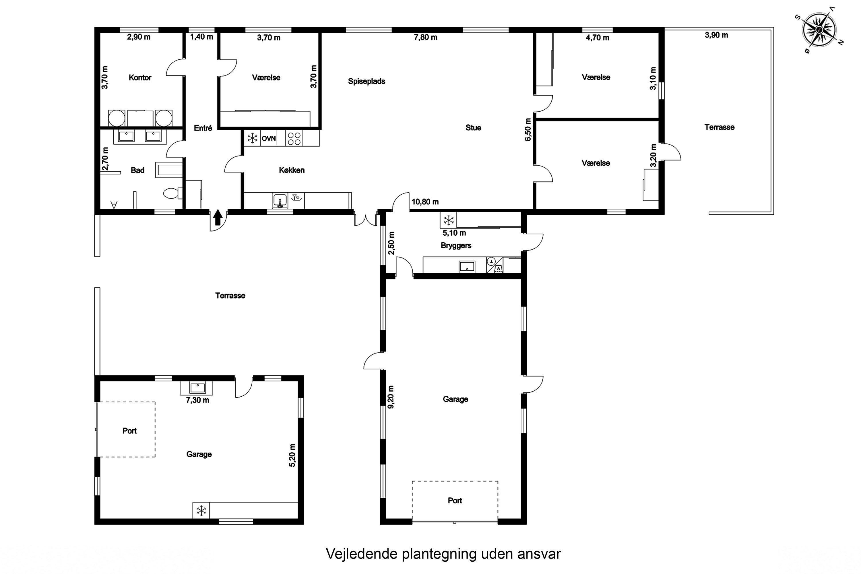 Plantegninger billede af Kirkeby Sand 3, 5771 Stenstrup