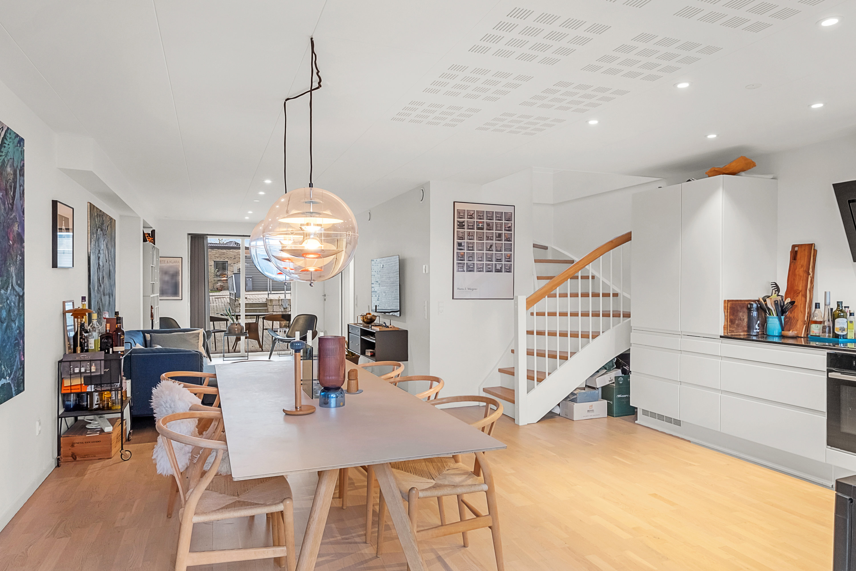 Fremhævet køkken alrum billede i fuldskærmstilstand. Billede af Grønnehaven 9, 8520 Lystrup