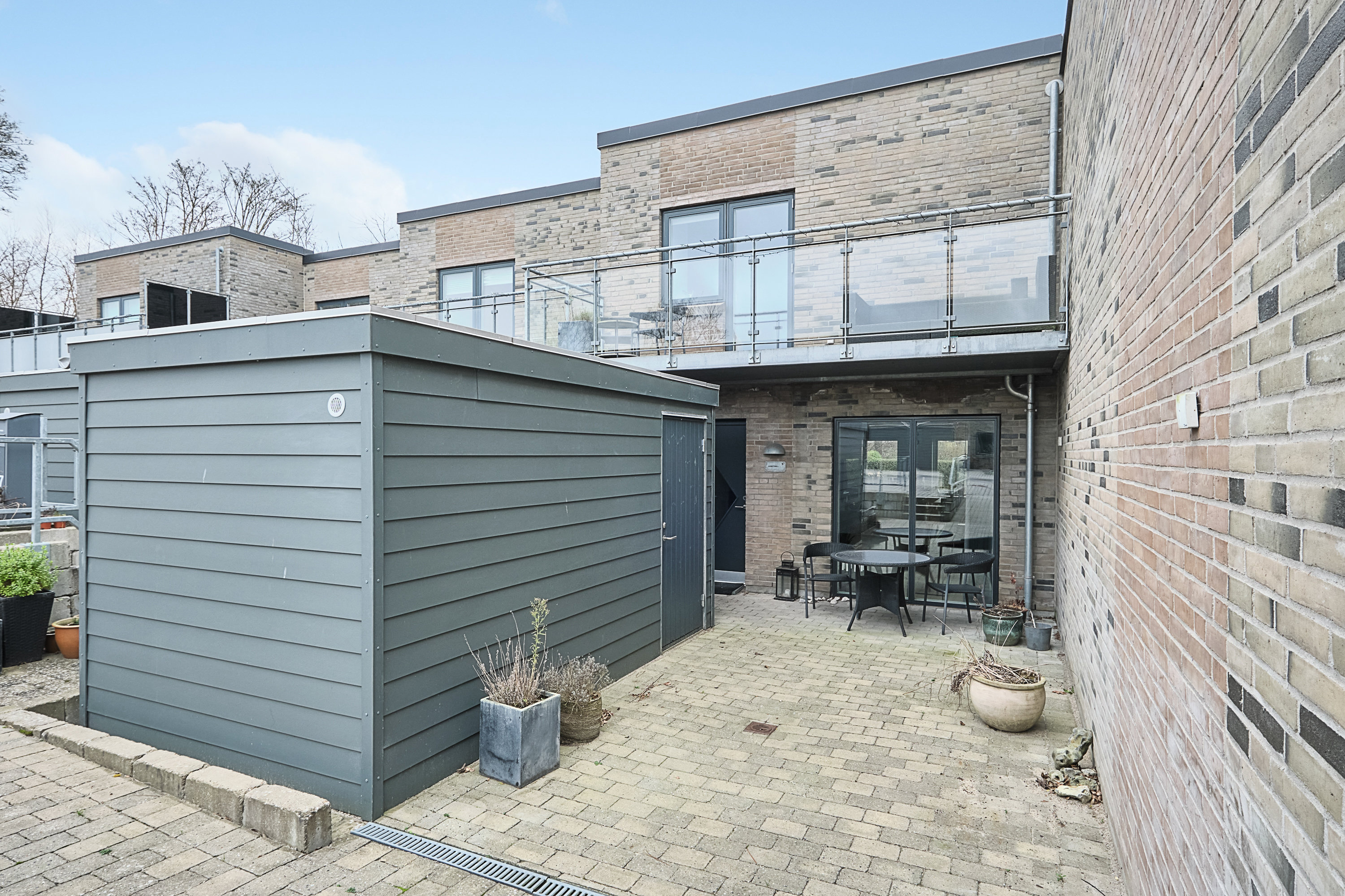 Fremhævet facade billede i fuldskærmstilstand. Billede af Grønnehaven 9, 8520 Lystrup