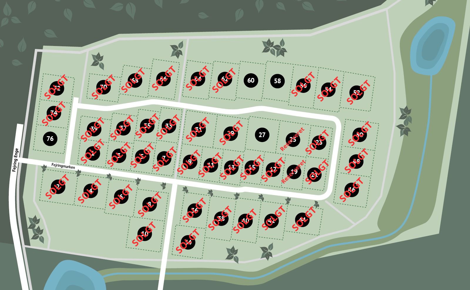 Helårsgrund på Fejringmarken 19, 8722 Hedensted