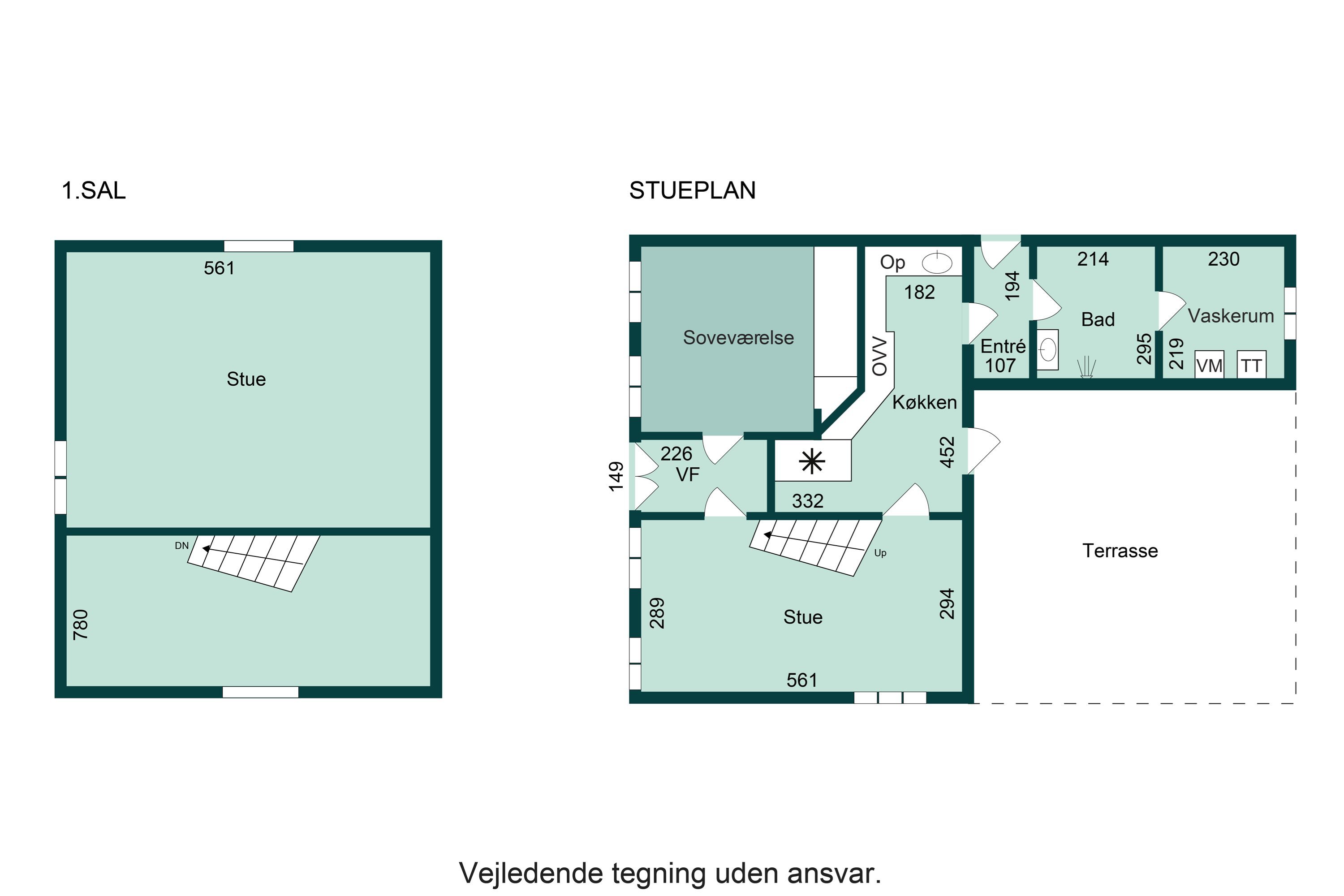 Plantegninger billede af Kattrupvej 9, Tebstrup, 8660 Skanderborg