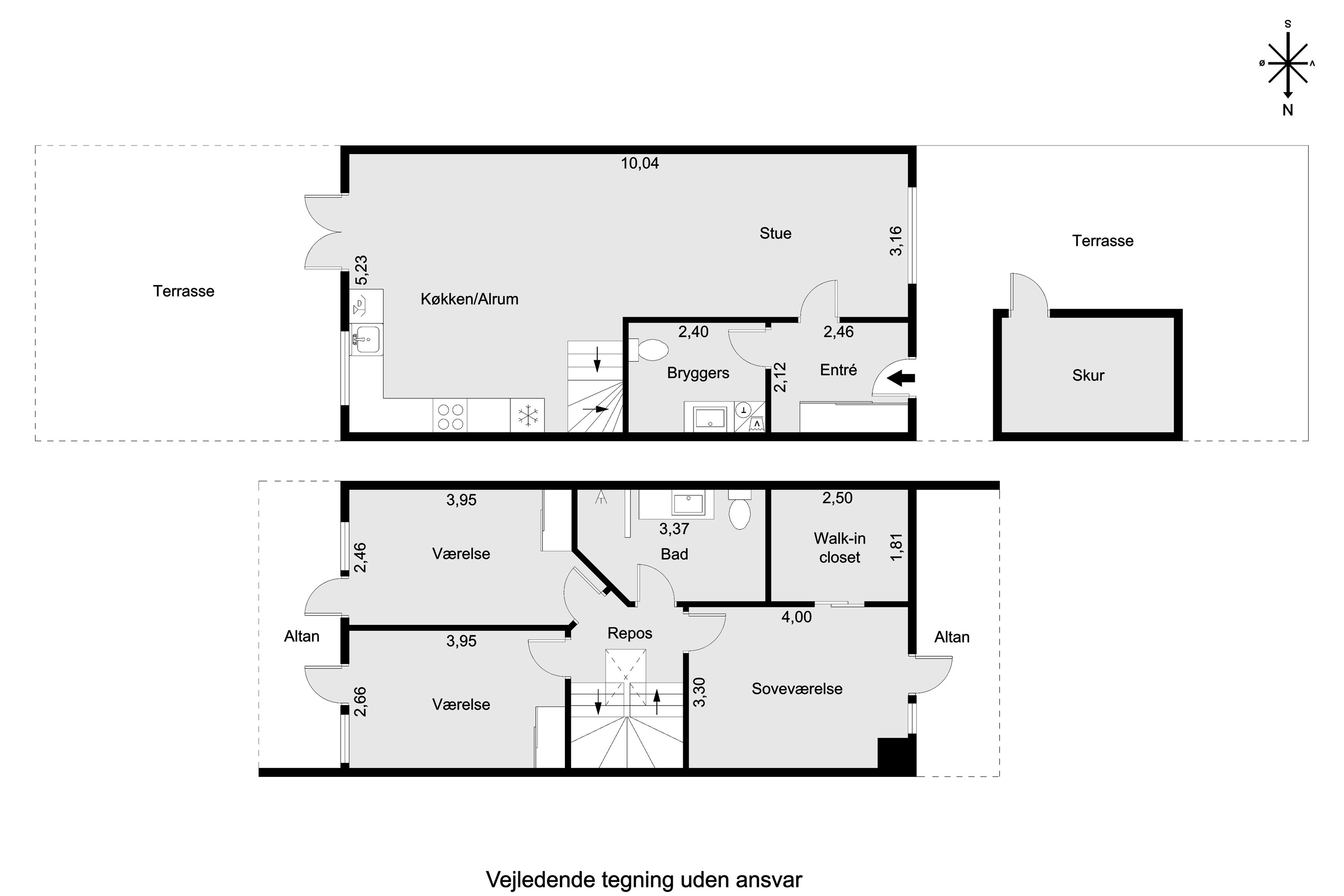 Plantegninger billede af Grønnehaven 9, 8520 Lystrup
