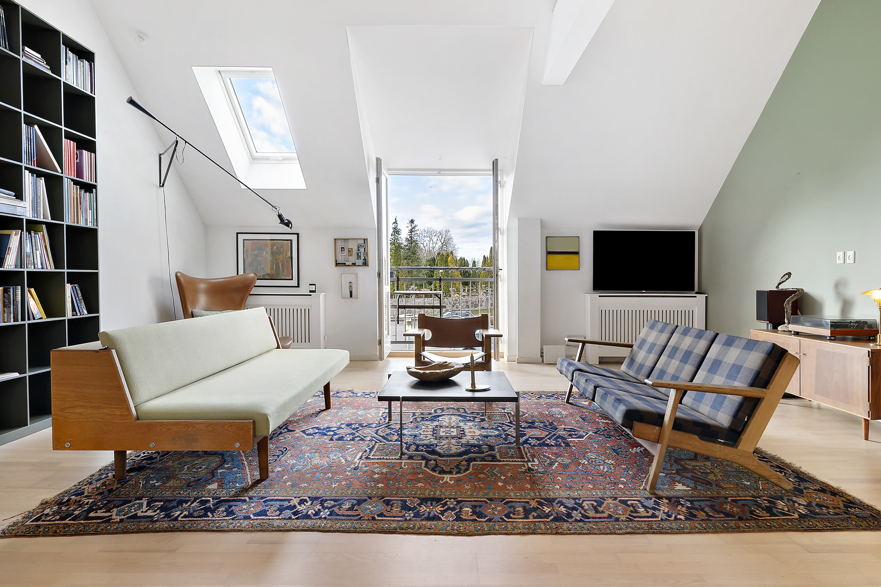 Fremhævet stue billede i fuldskærmstilstand. Billede af Møllevej 2a, 4140 Borup