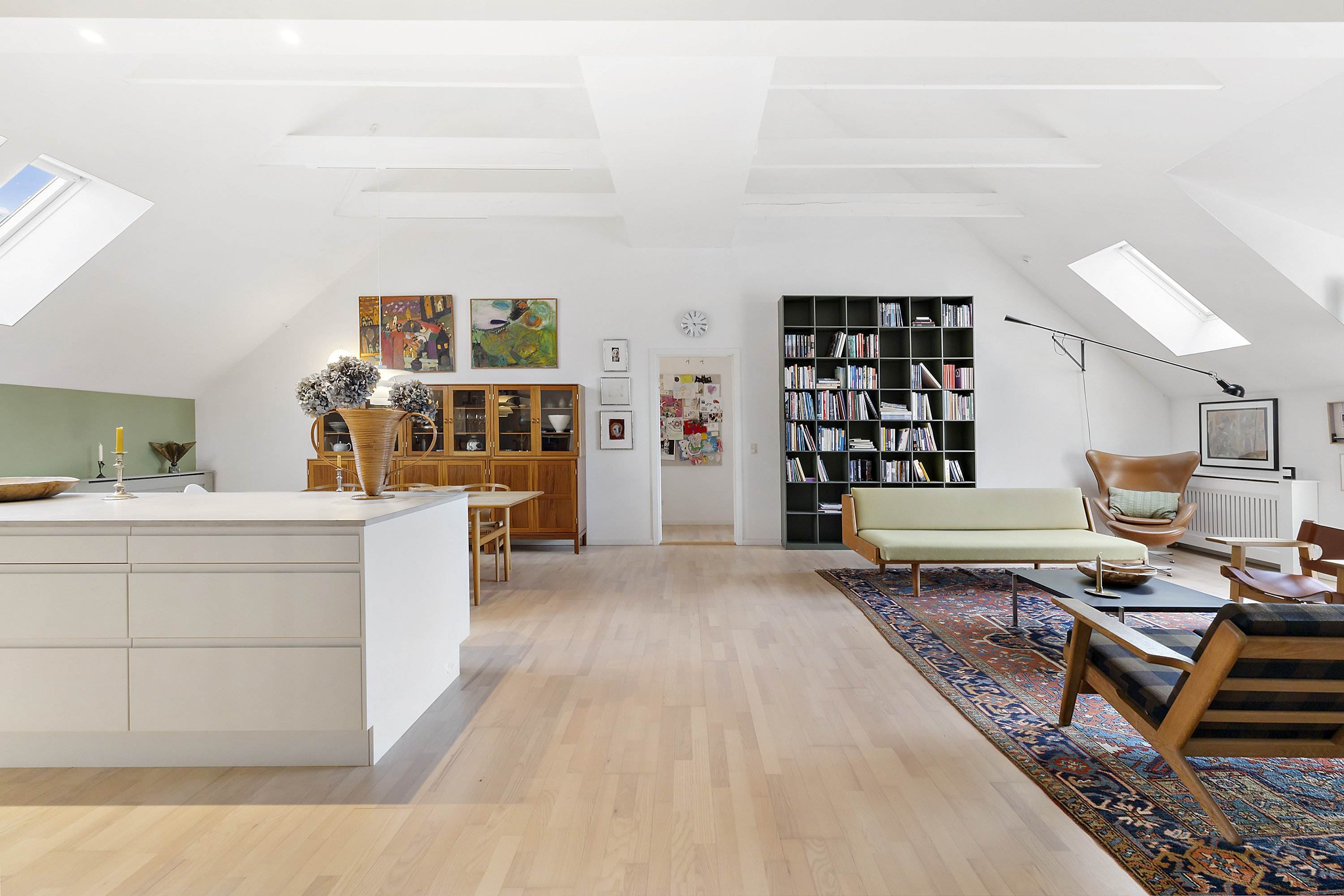 Fremhævet stue billede i fuldskærmstilstand. Billede af Møllevej 2a, 4140 Borup