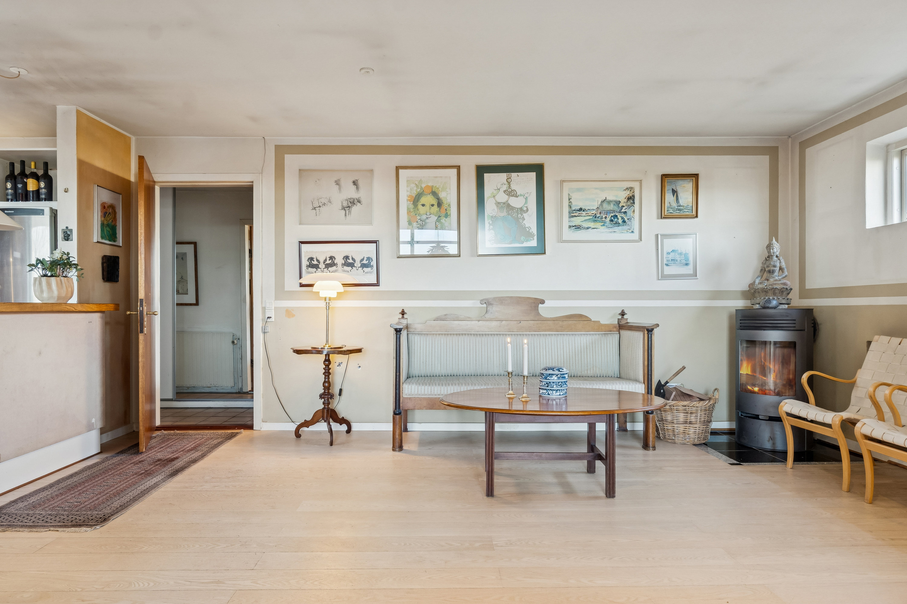 Fremhævet stue billede i fuldskærmstilstand. Billede af Strandvejen 3, 5970 Ærøskøbing