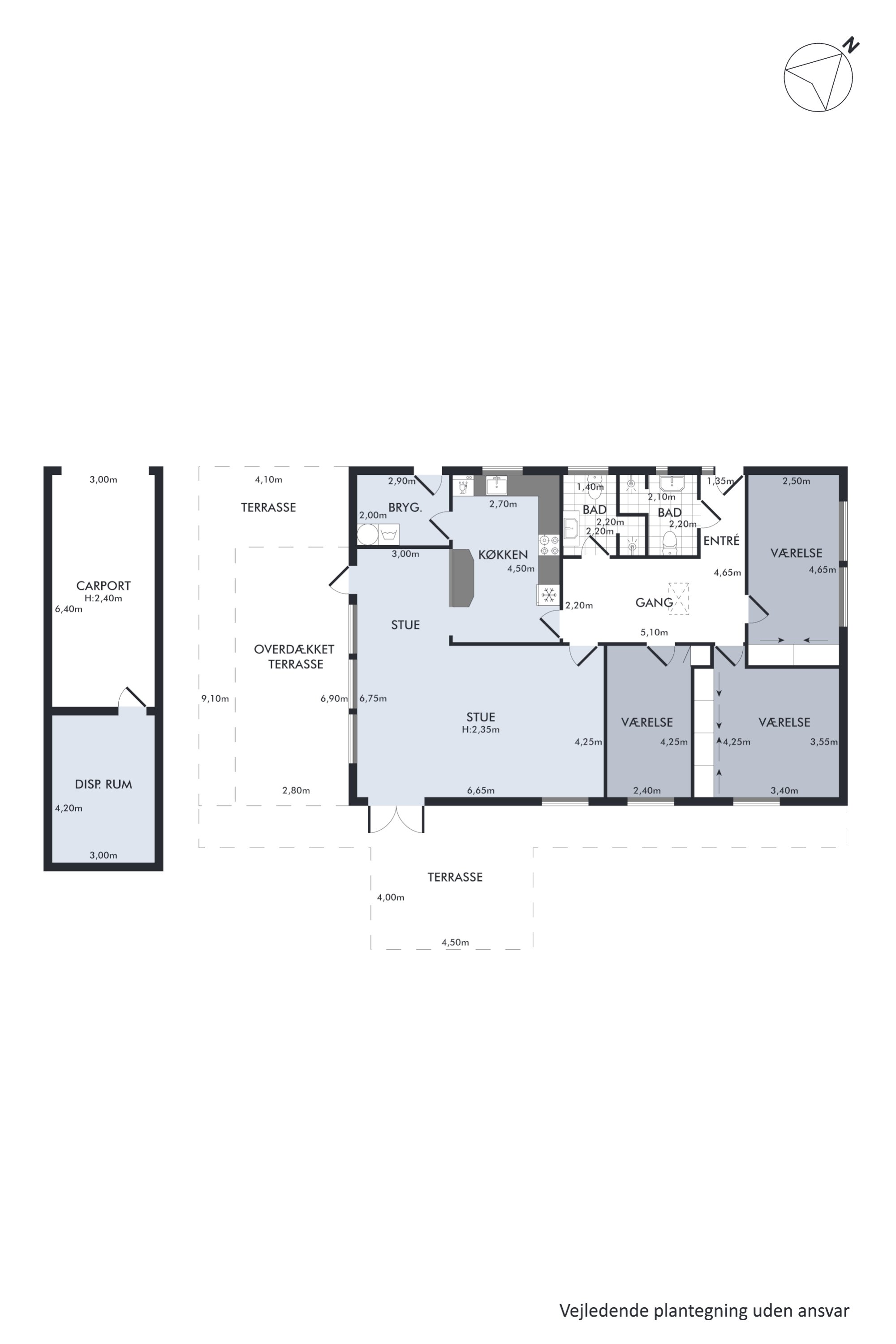 Plantegninger billede af Aage Berntsens Alle 19, 2750 Ballerup