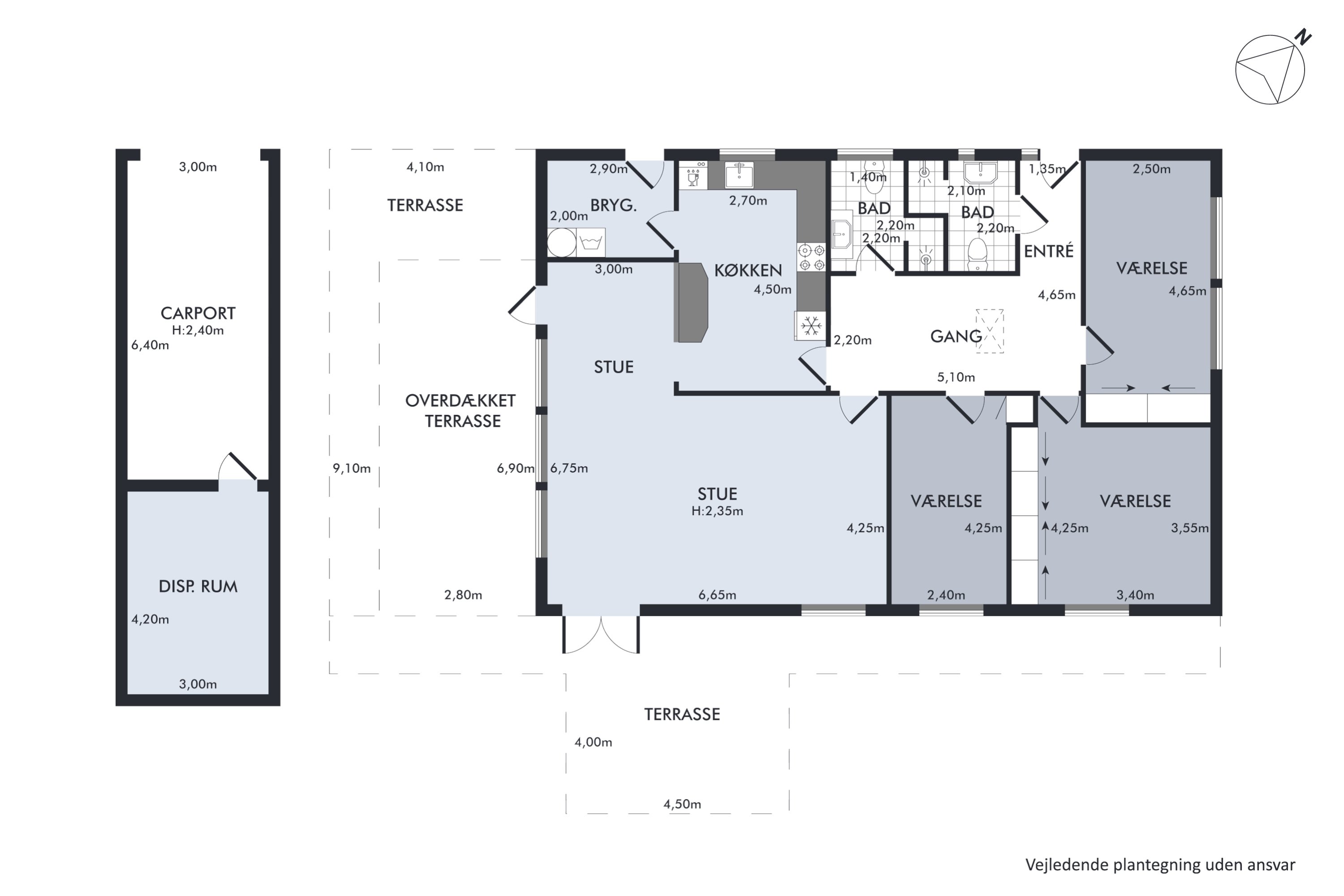 Plantegninger billede af Aage Berntsens Alle 19, 2750 Ballerup