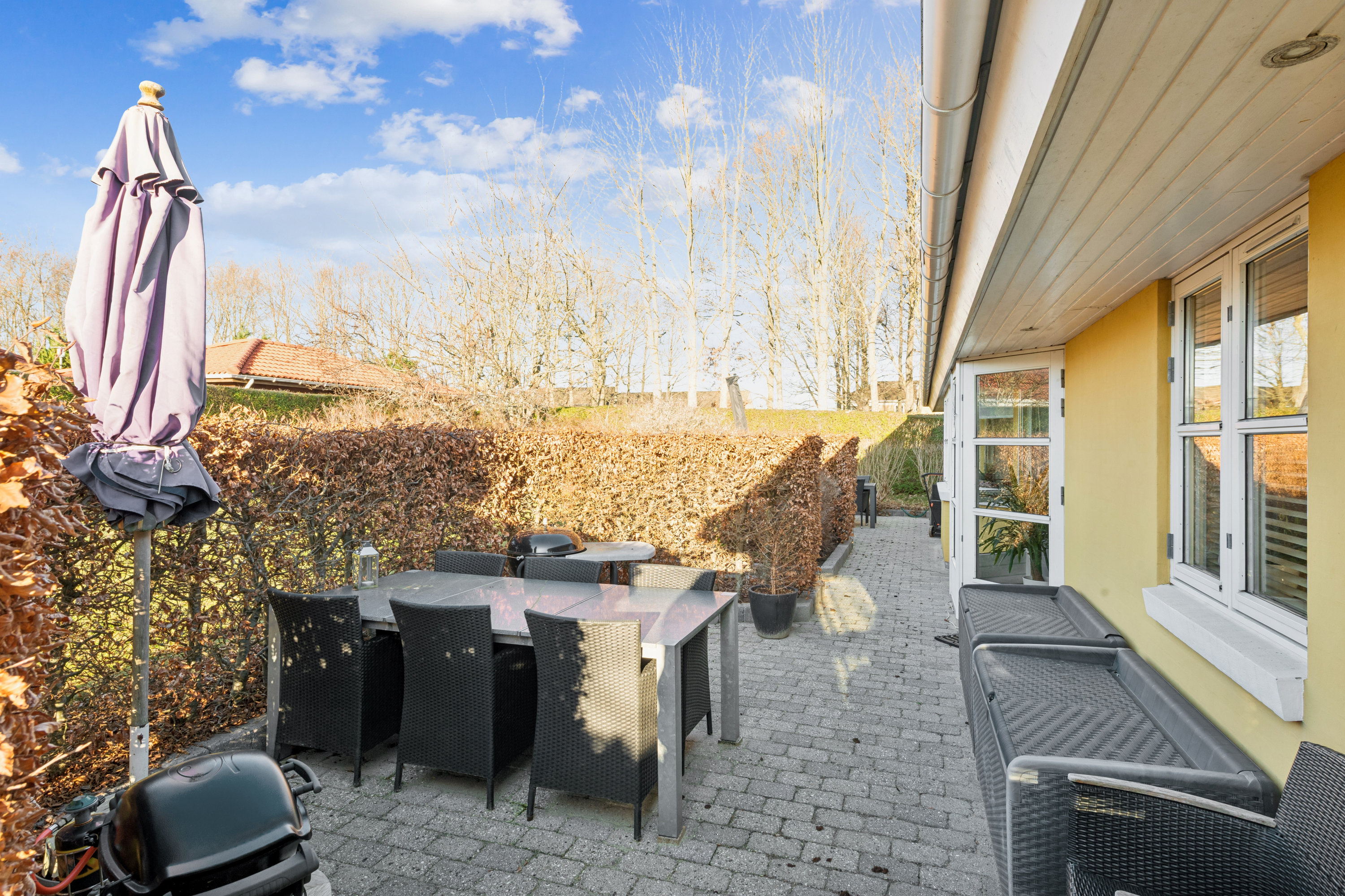 Fremhævet terrasse billede i fuldskærmstilstand. Billede af Enebærkrattet 9, Høje Taastrup, 2630 Taastrup