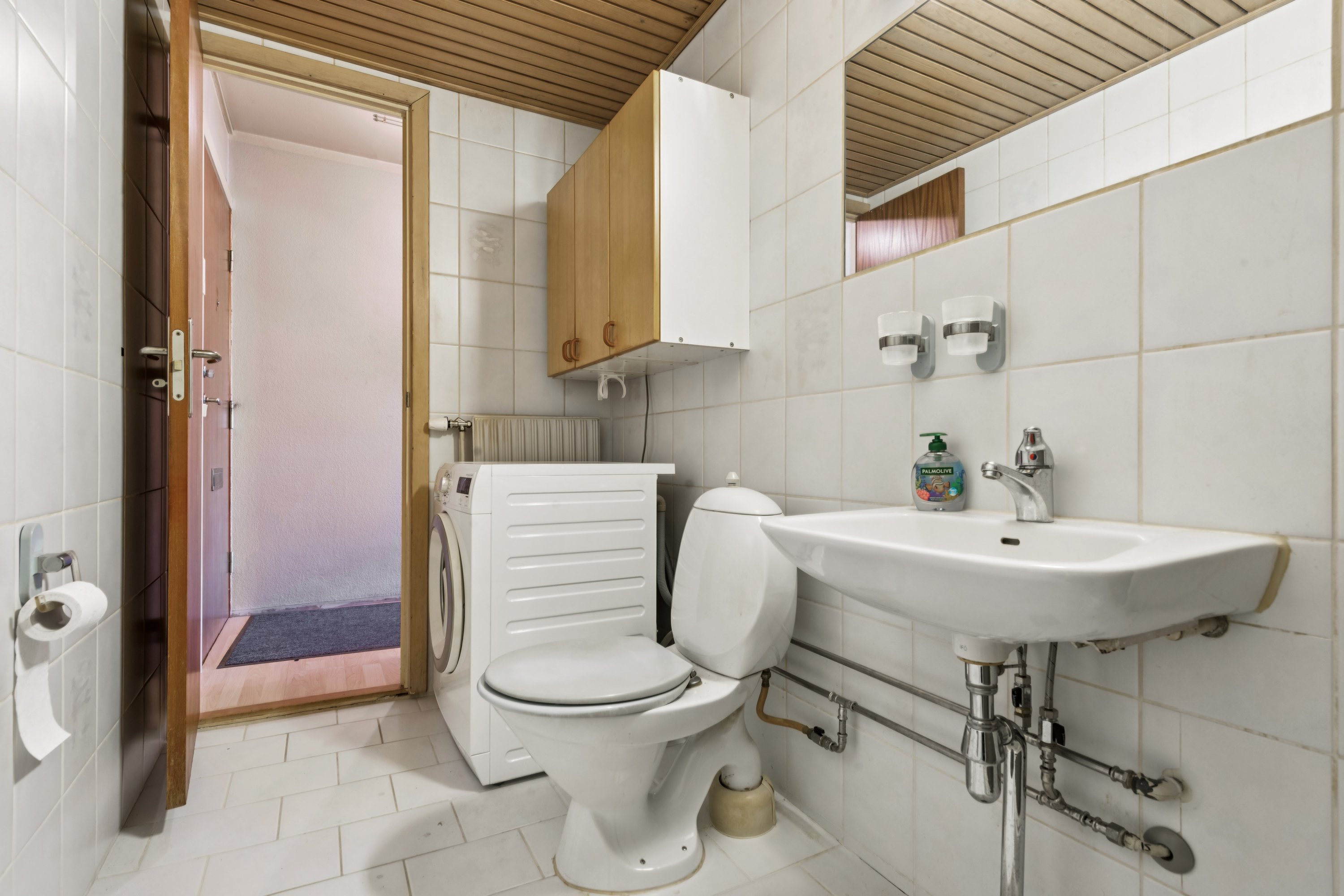 Fremhævet badeværelse billede i fuldskærmstilstand. Billede af Saven A 3, 1. 1., Høje Taastrup, 2630 Taastrup