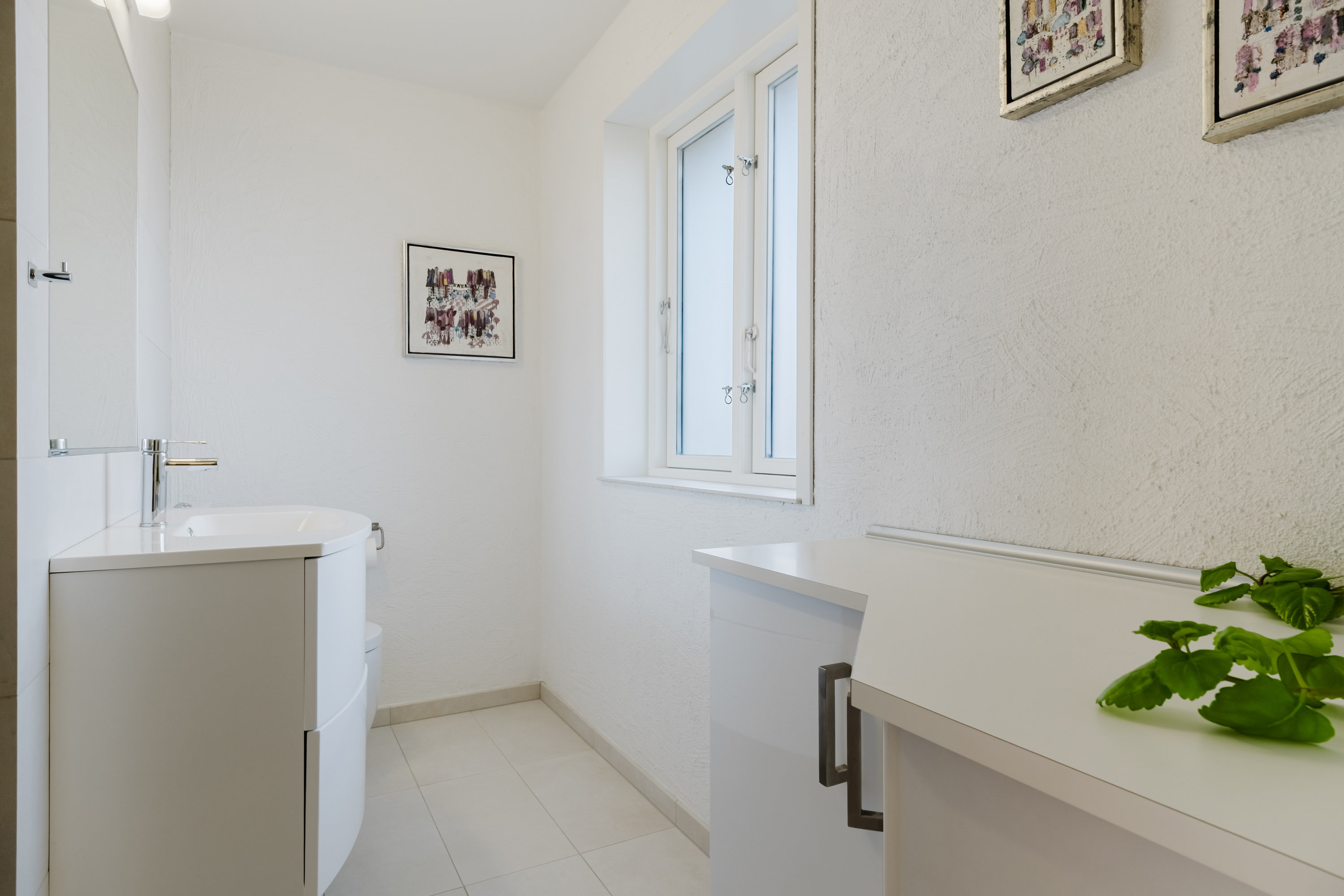 Fremhævet badeværelse billede i fuldskærmstilstand. Billede af Rugmarksvej 1, 5800 Nyborg