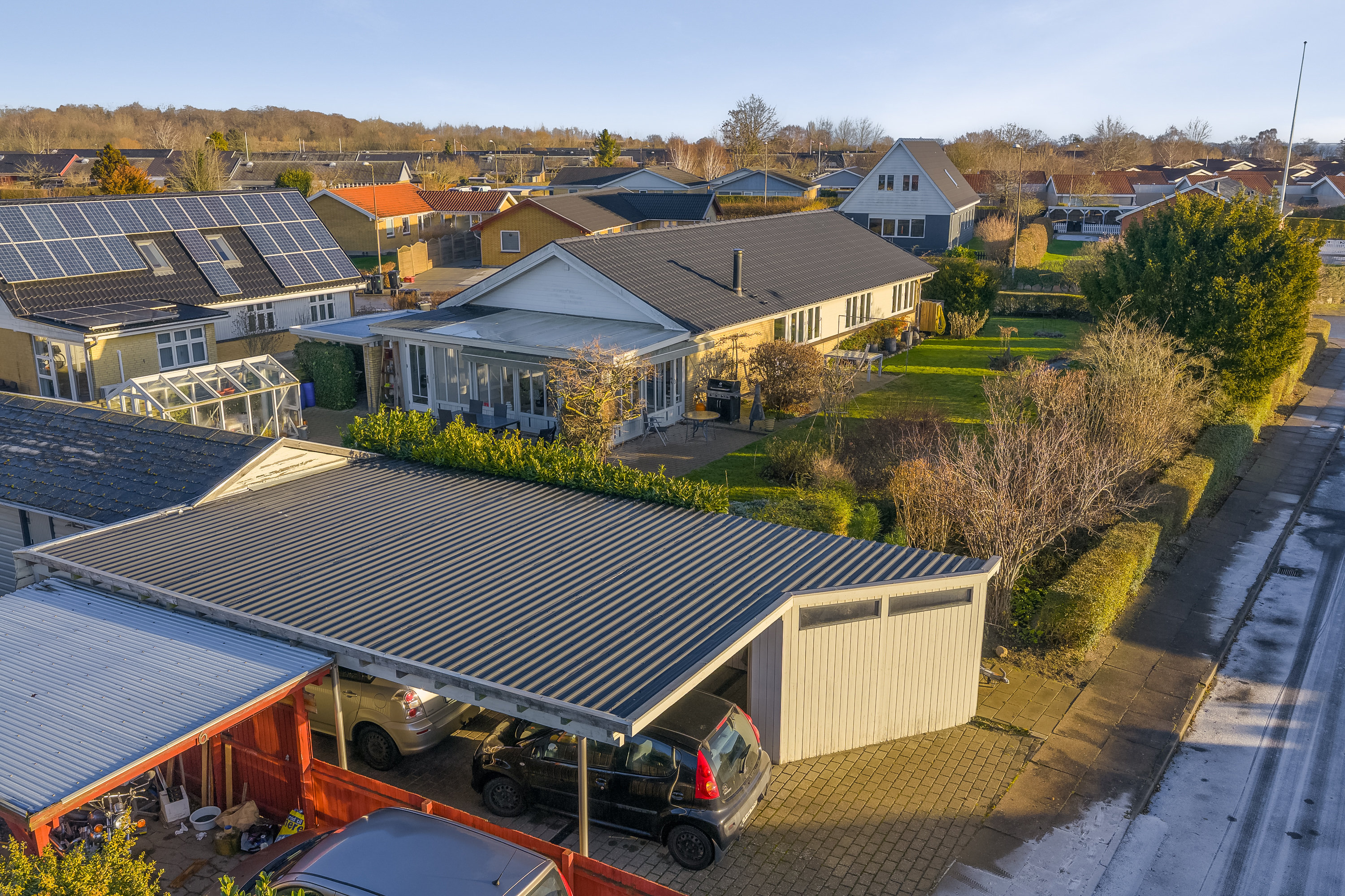 Miniaturebillede 2: carport. Billede af Rugmarksvej 1, 5800 Nyborg