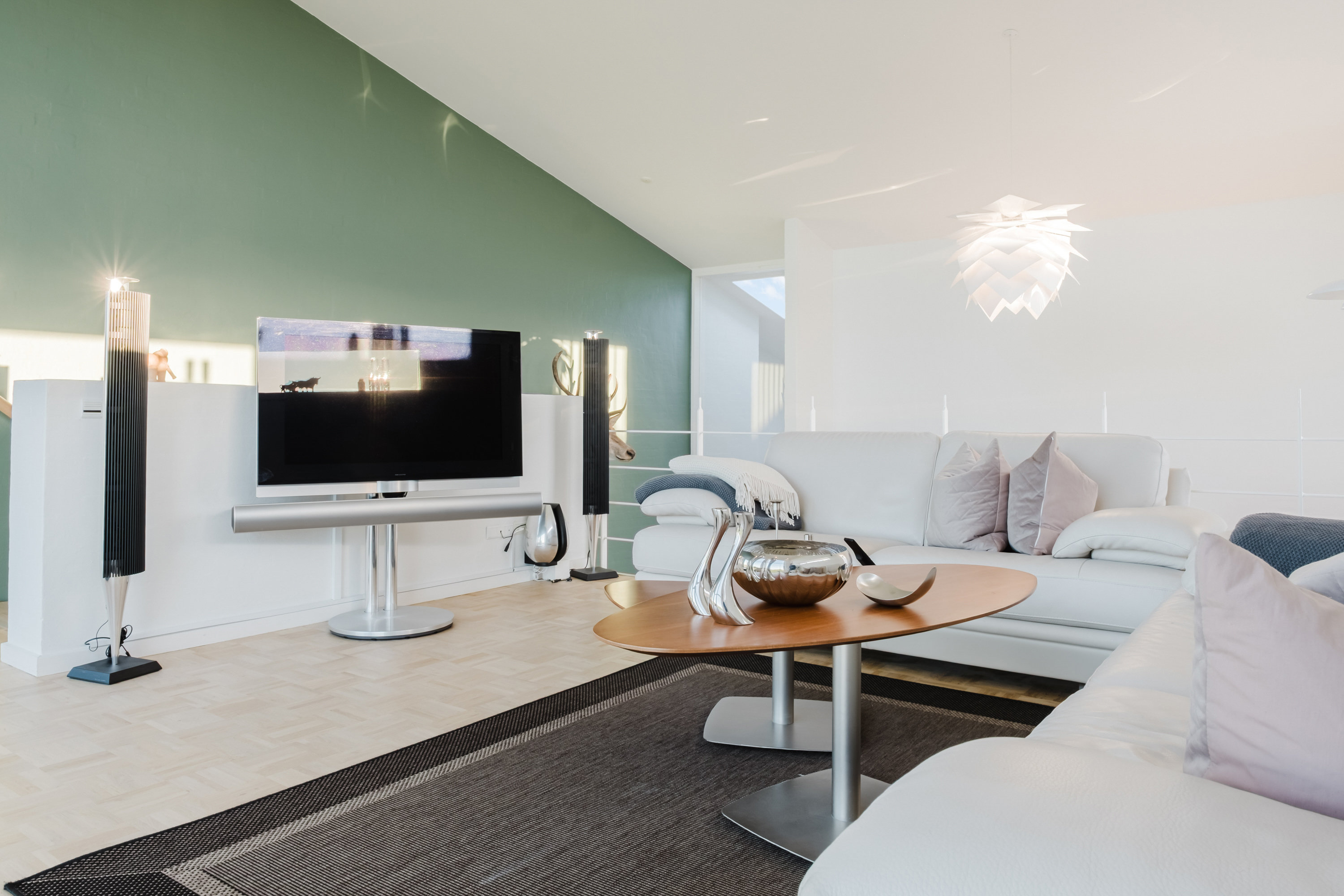 Fremhævet stue billede i fuldskærmstilstand. Billede af Rømøvænget 11, 5500 Middelfart